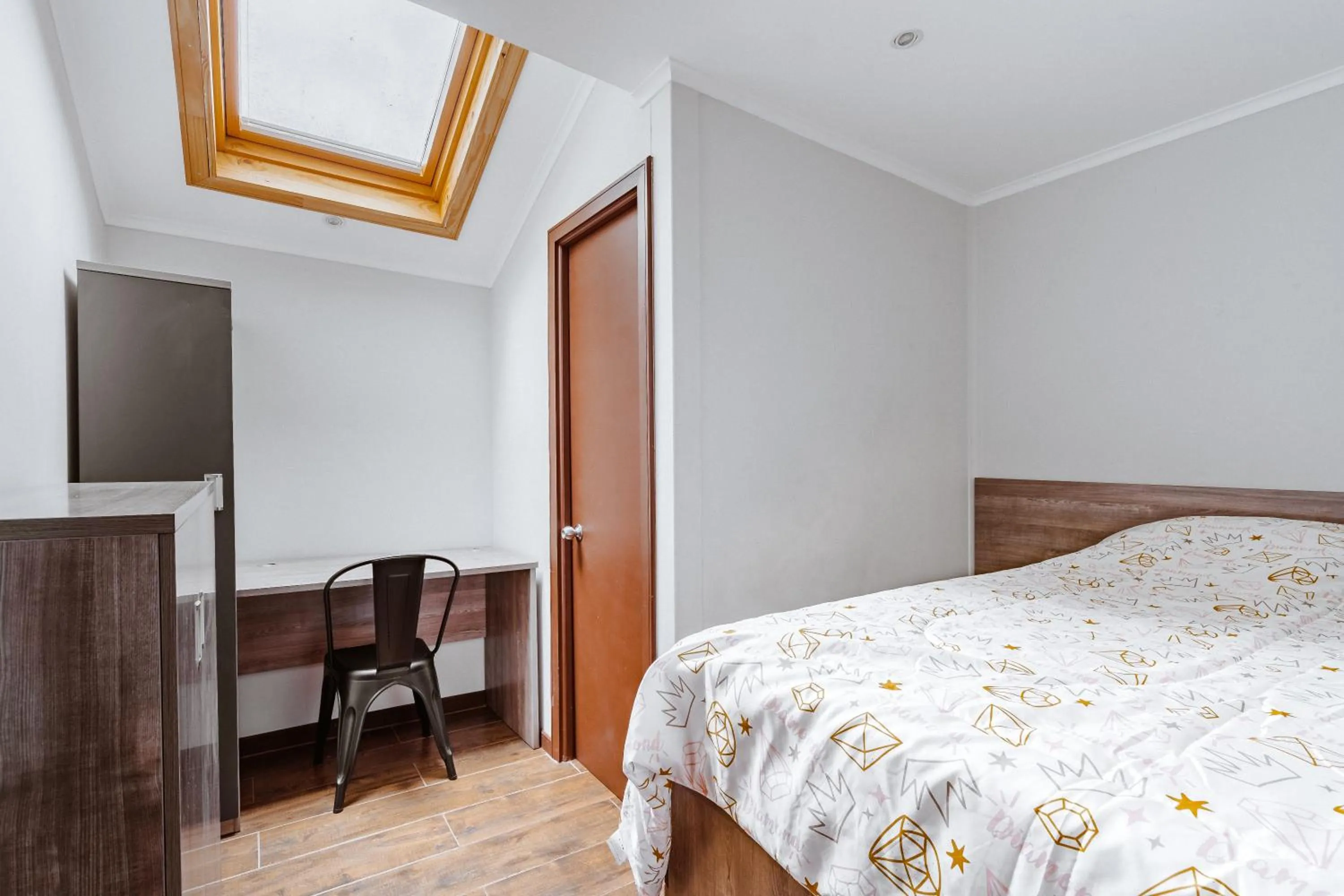 Bed in Hotel La Casa Temuco