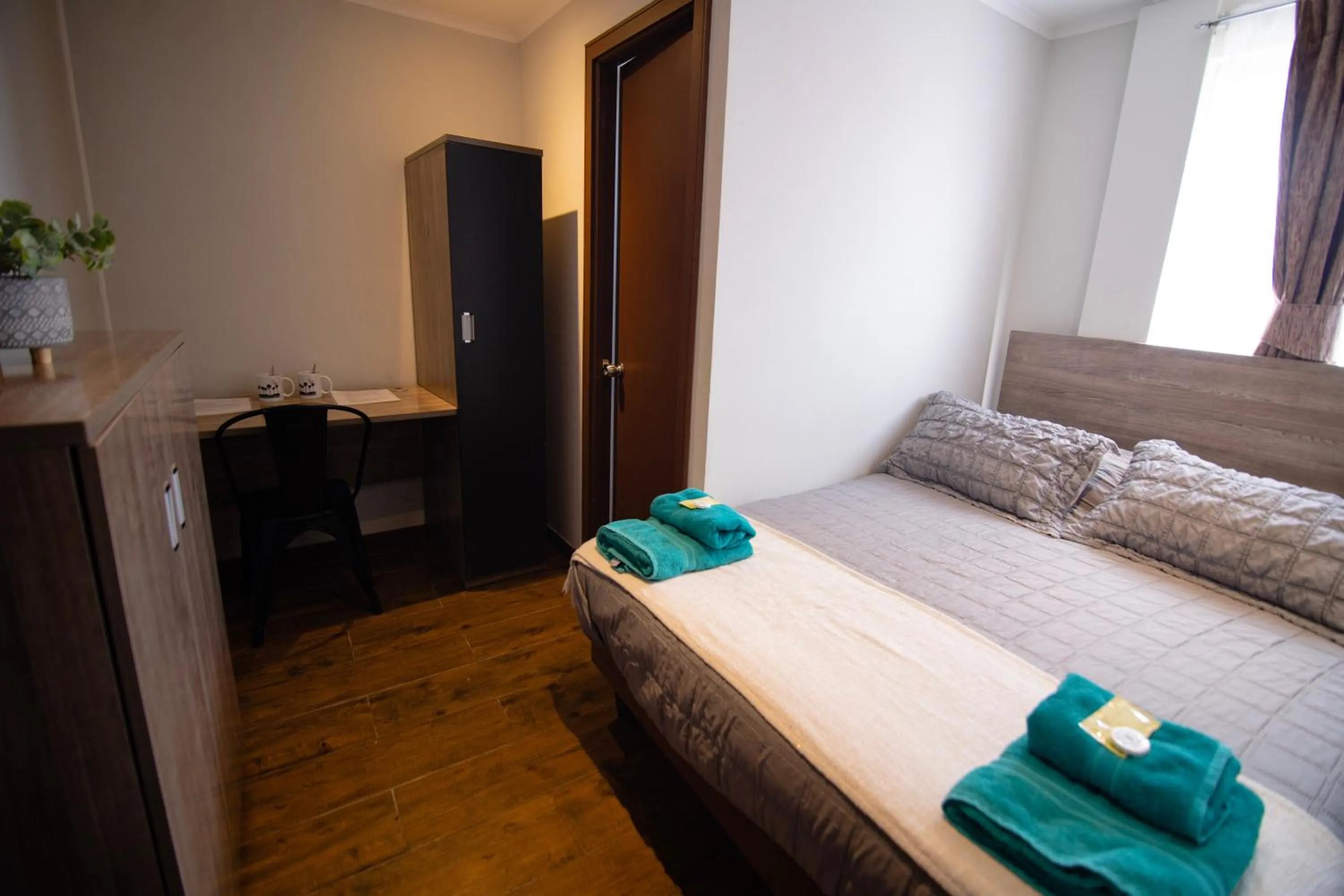 Bed in Hotel La Casa Temuco