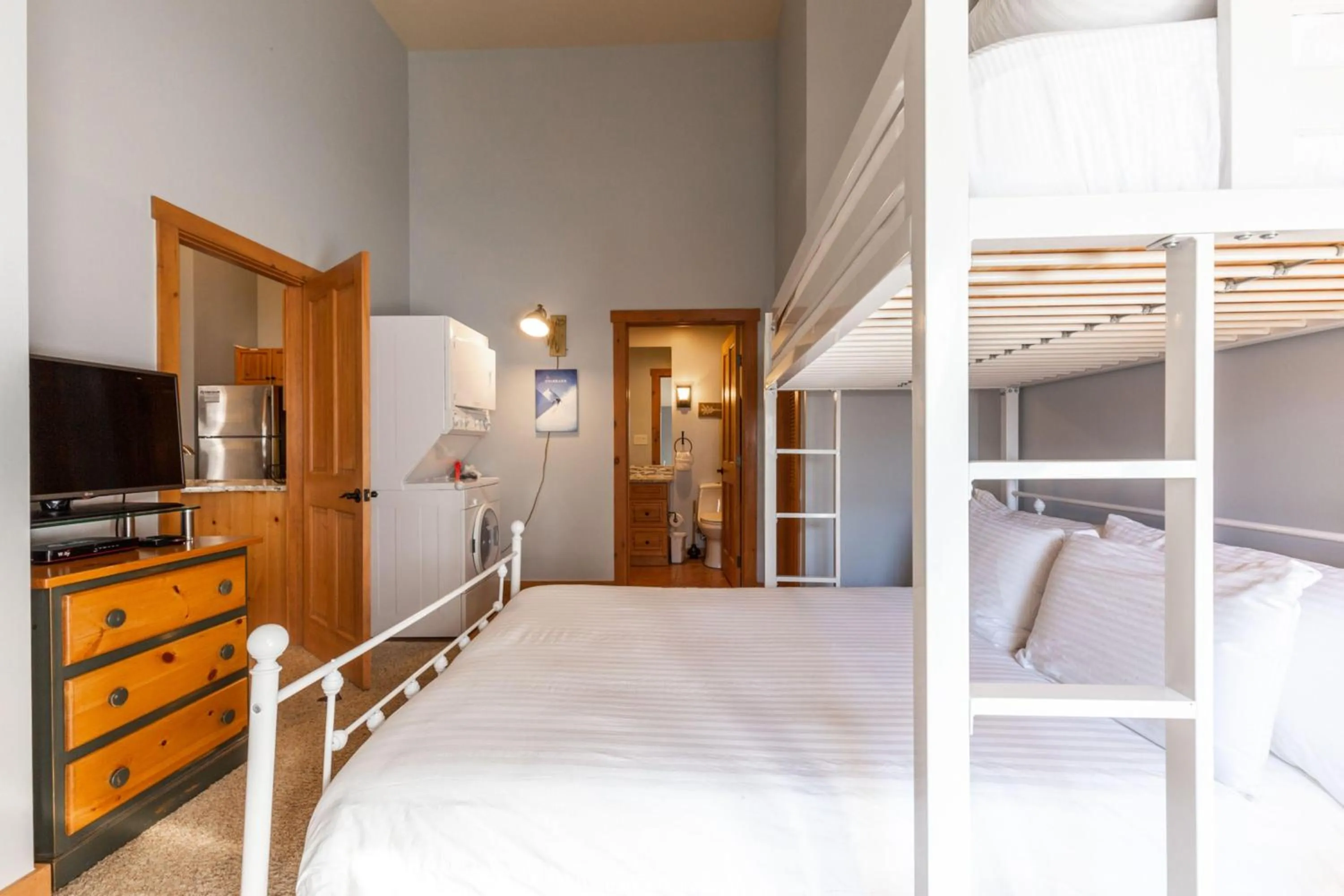 Bedroom in Expedition Station by Summit County Mountain Retreats