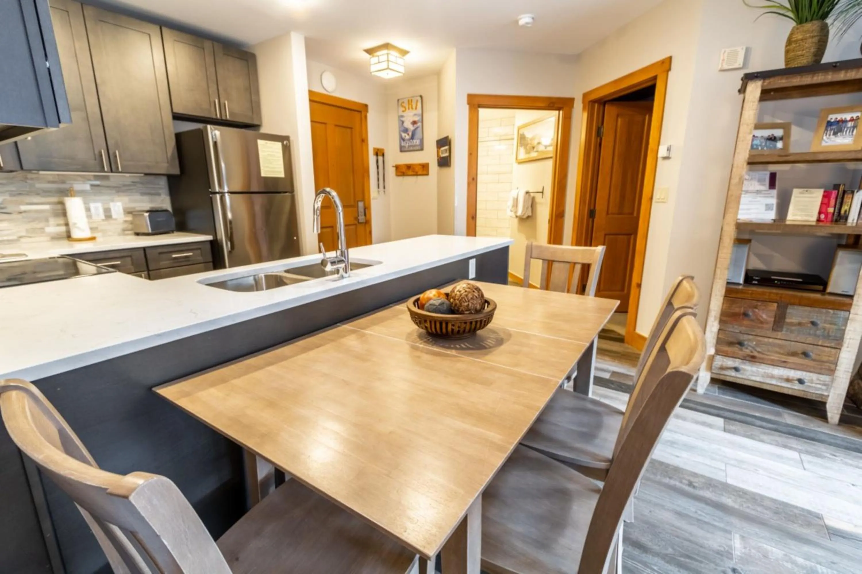 Dining area in Expedition Station by Summit County Mountain Retreats