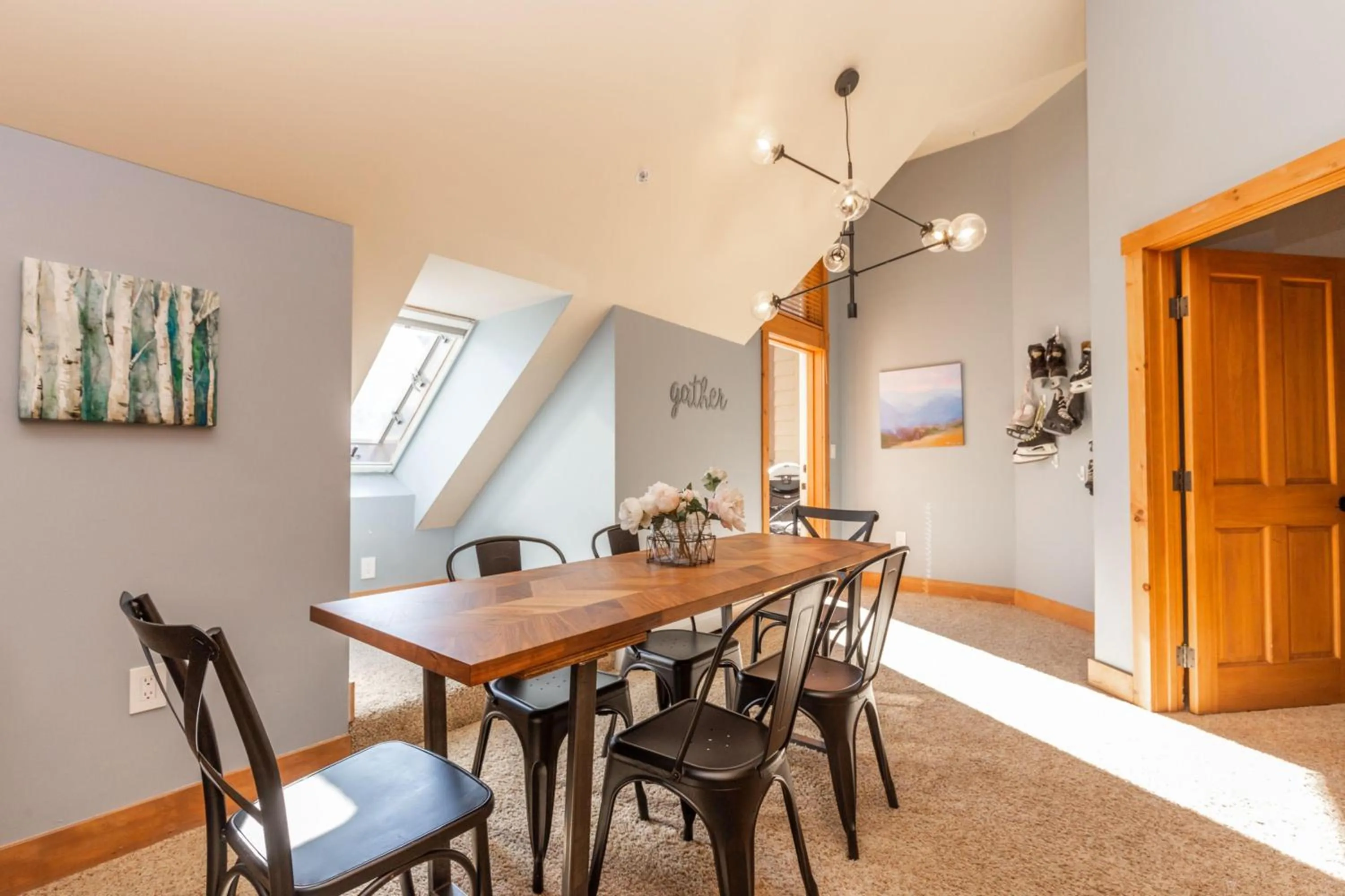 Dining area in Expedition Station by Summit County Mountain Retreats