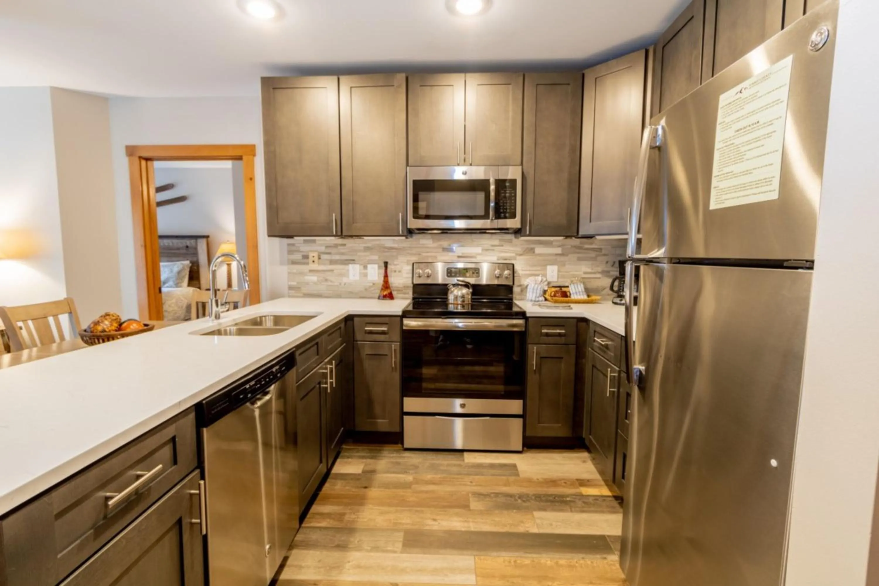 Kitchen or kitchenette in Expedition Station by Summit County Mountain Retreats
