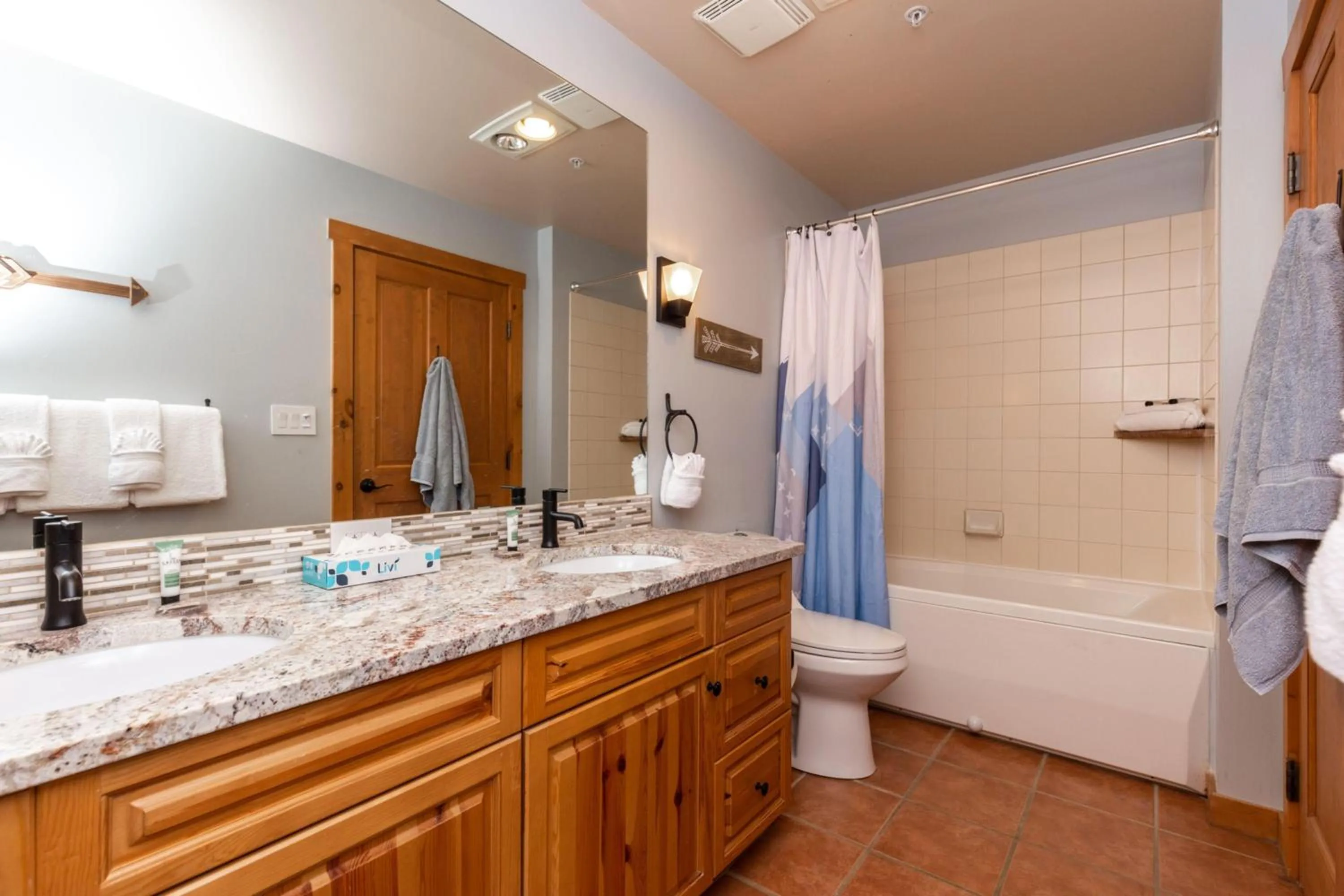 Bathroom in Expedition Station by Summit County Mountain Retreats