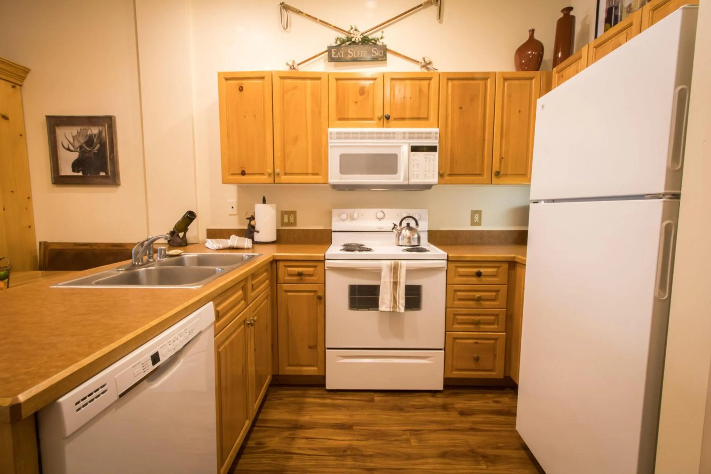 Kitchen or kitchenette in Expedition Station by Summit County Mountain Retreats