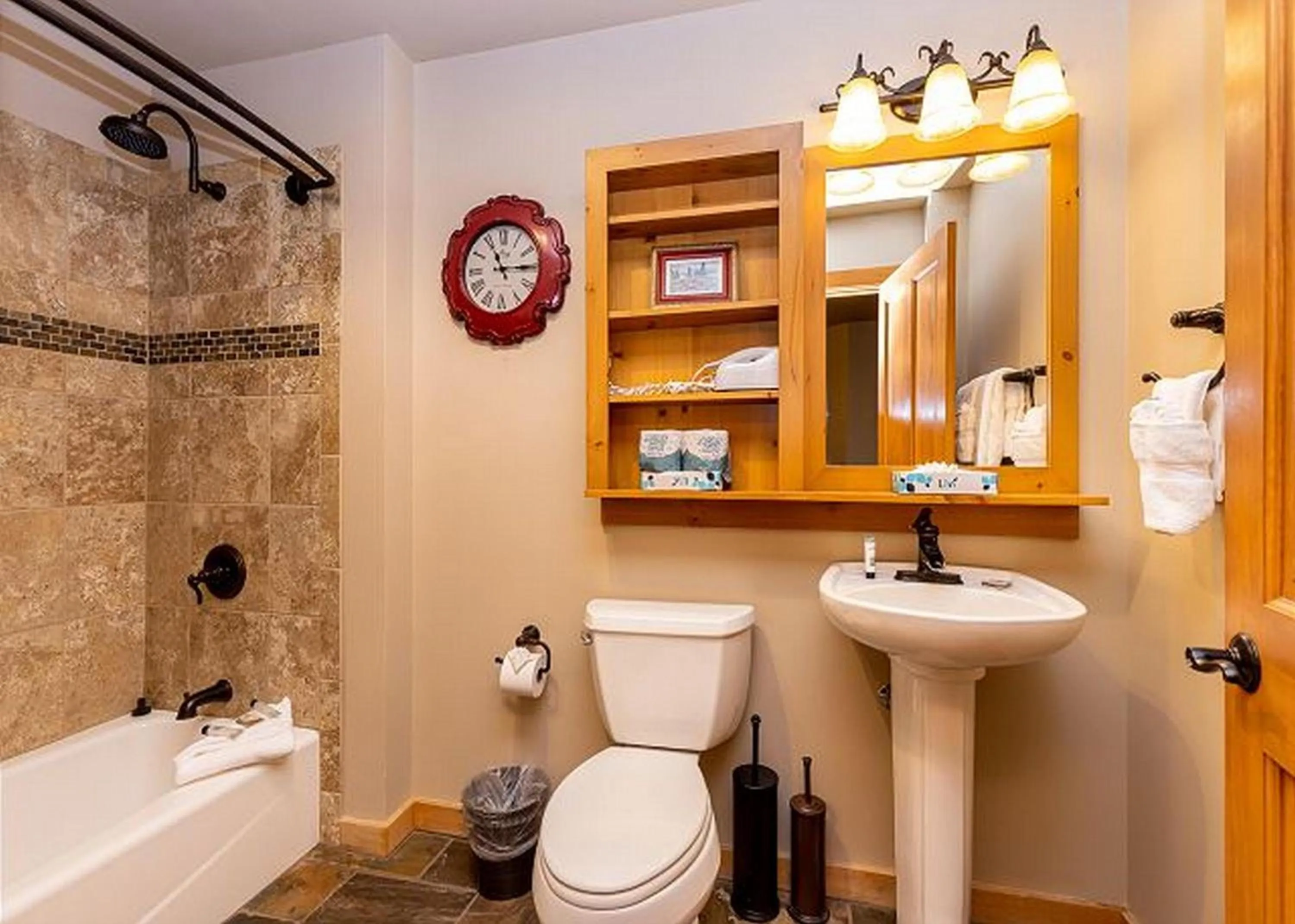 Bathroom in Expedition Station by Summit County Mountain Retreats