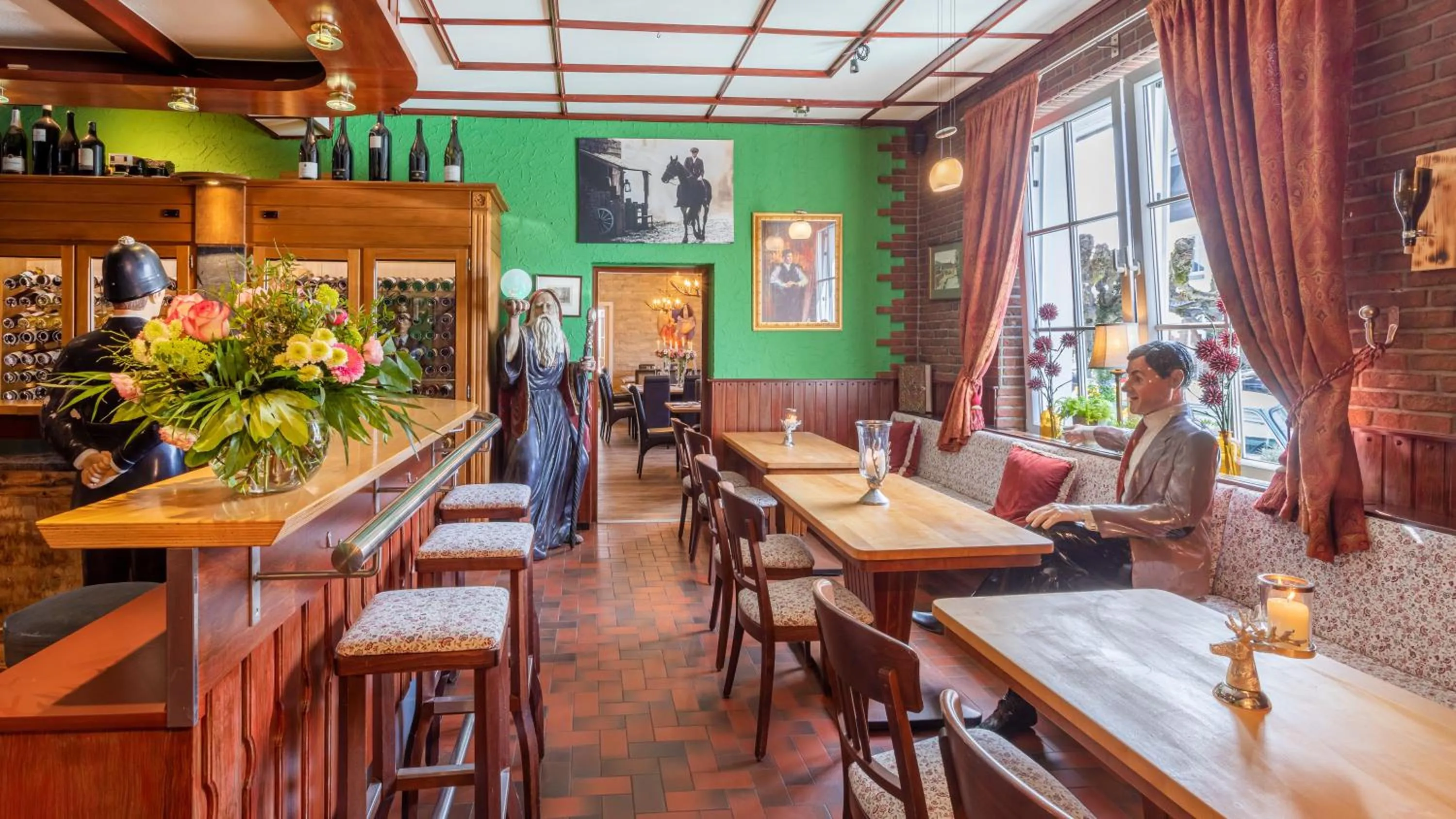 Restaurant/places to eat in The Little Britain Inn Themed Hotel One of a Kind In Europe