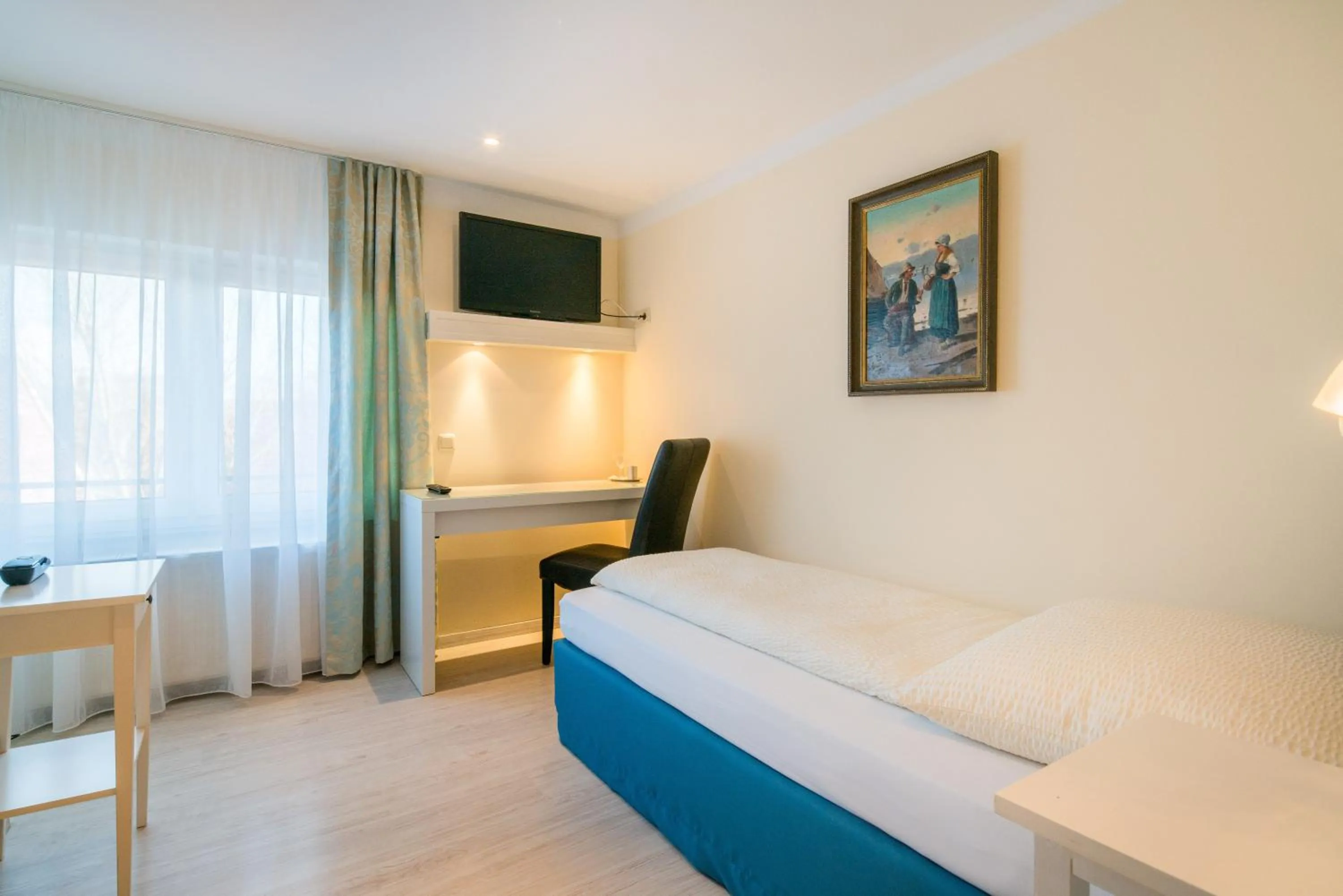 Bedroom, Bed in Niebüller Hof