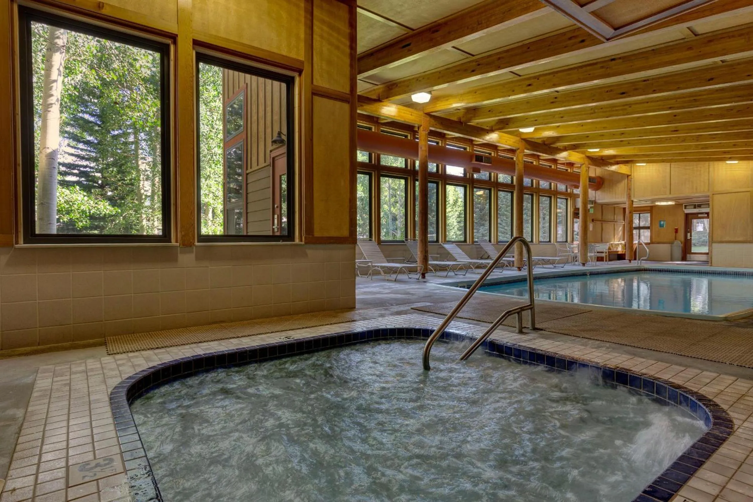 Swimming pool in Lodgepole 2008