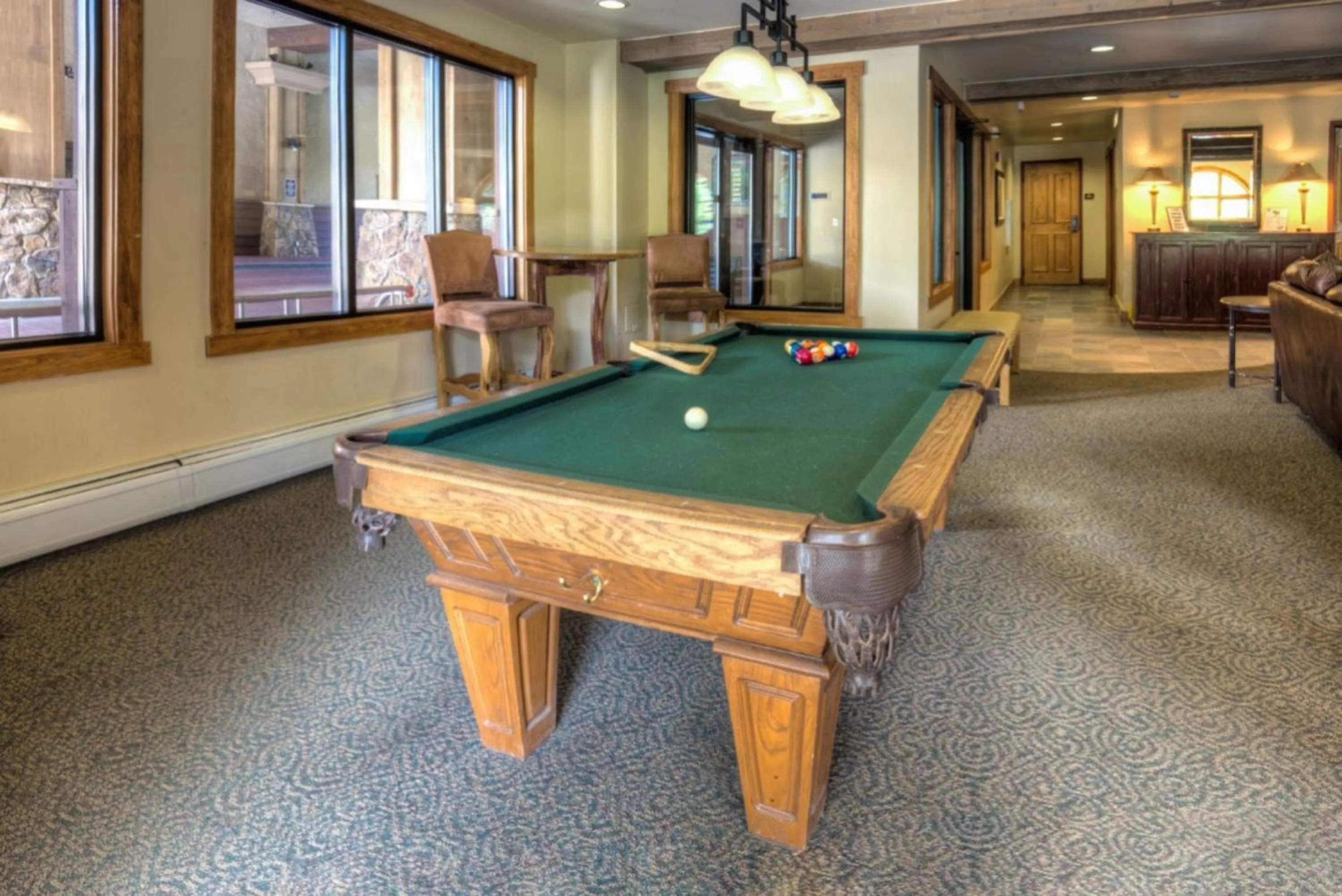 Billiard in Red Hawk Townhomes by Summit County Mountain Retreats