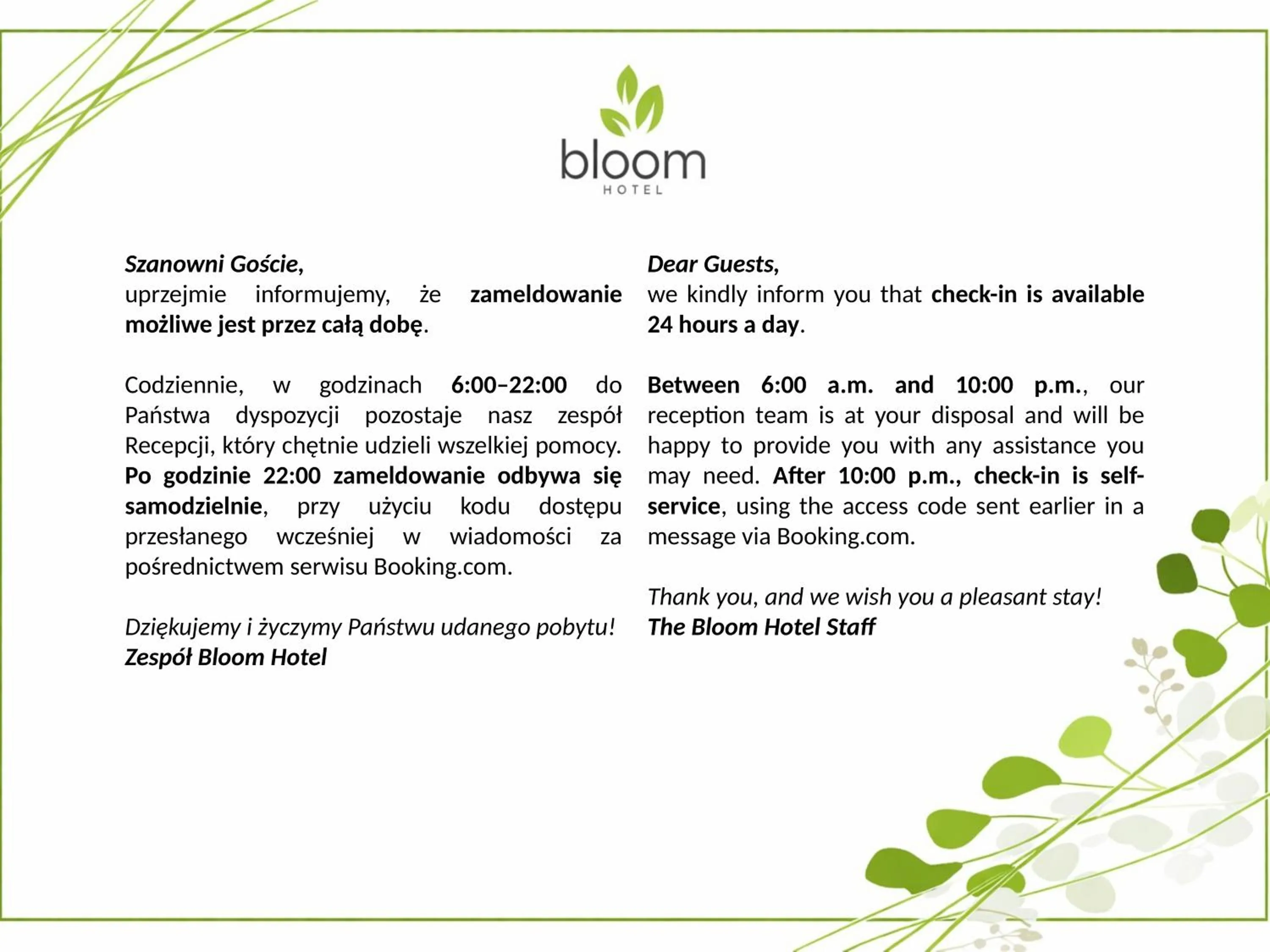 Bloom Hotel Airport Okęcie