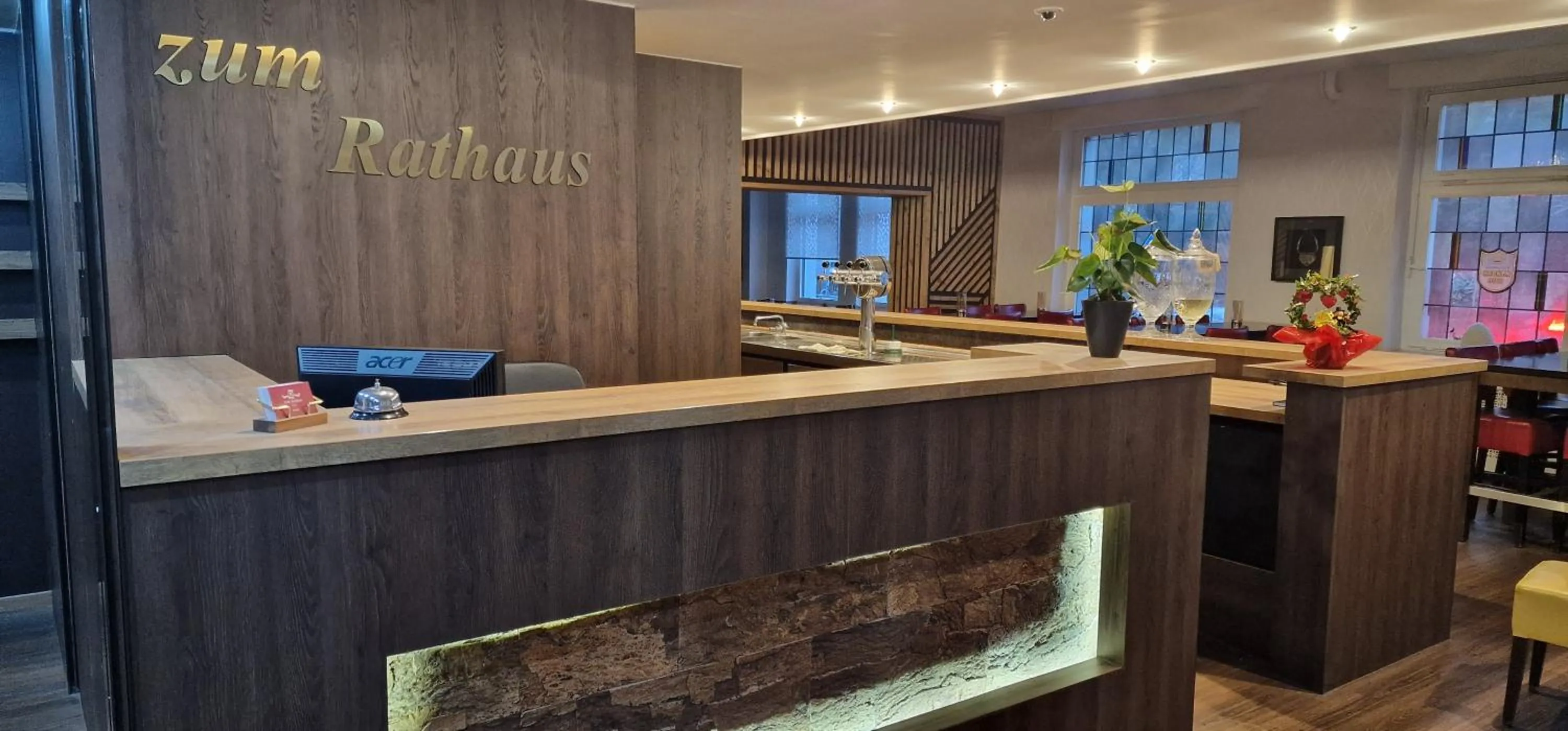 Lobby or reception in Stadt-Gut-Hotel Zum Rathaus