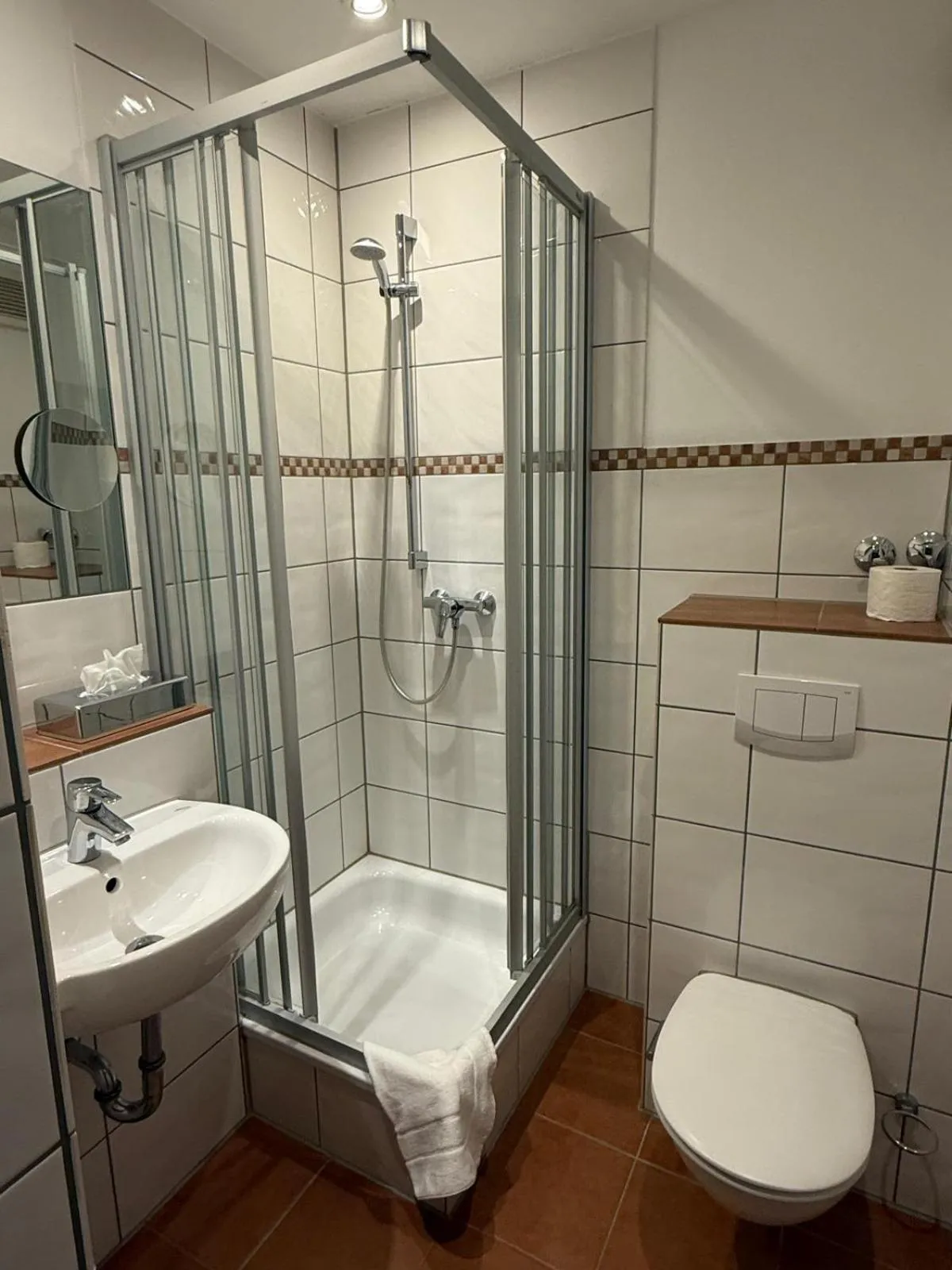 Bathroom in Stadt-Gut-Hotel Zum Rathaus