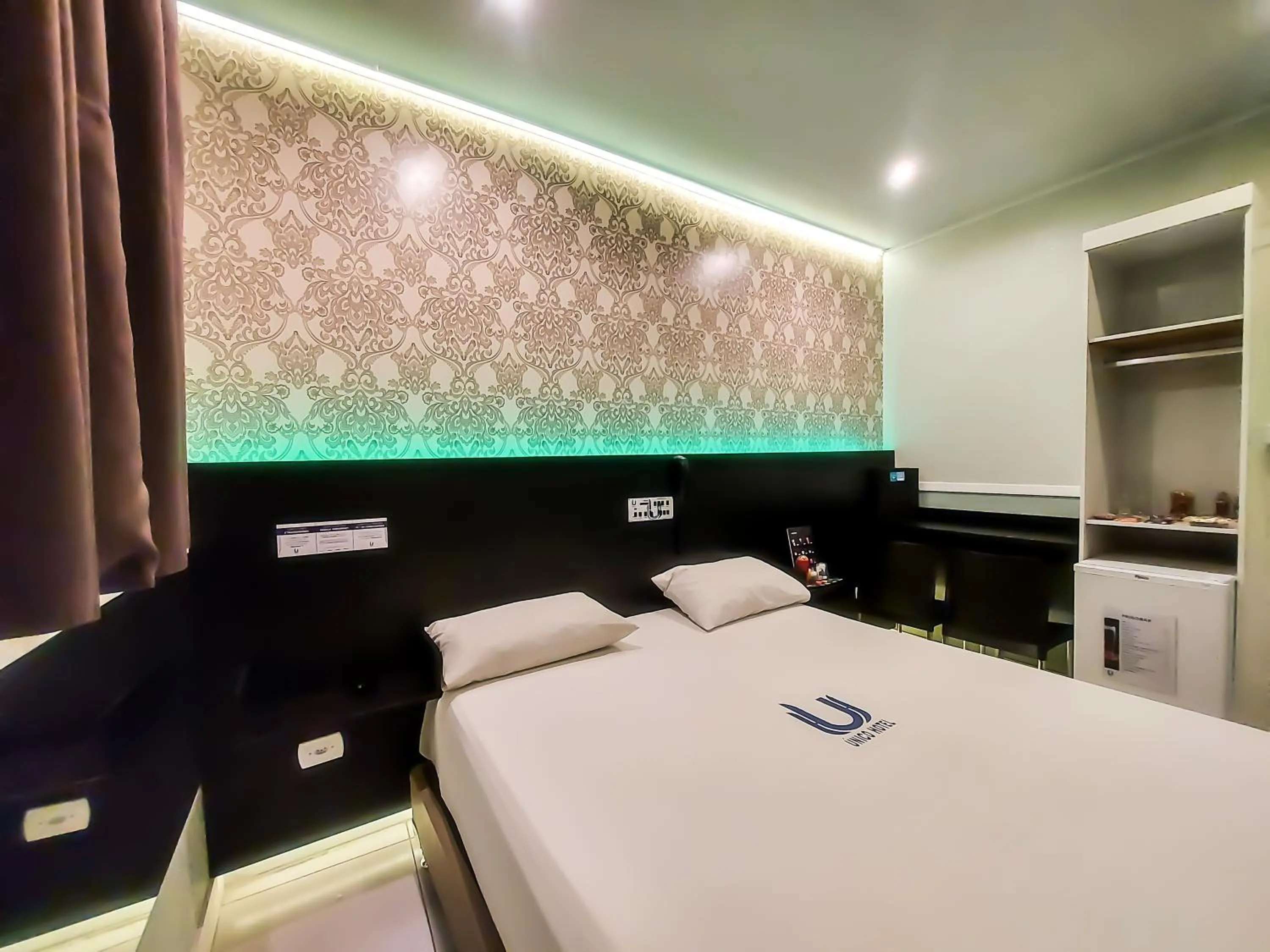 Bed in Único Motel Faria Lima