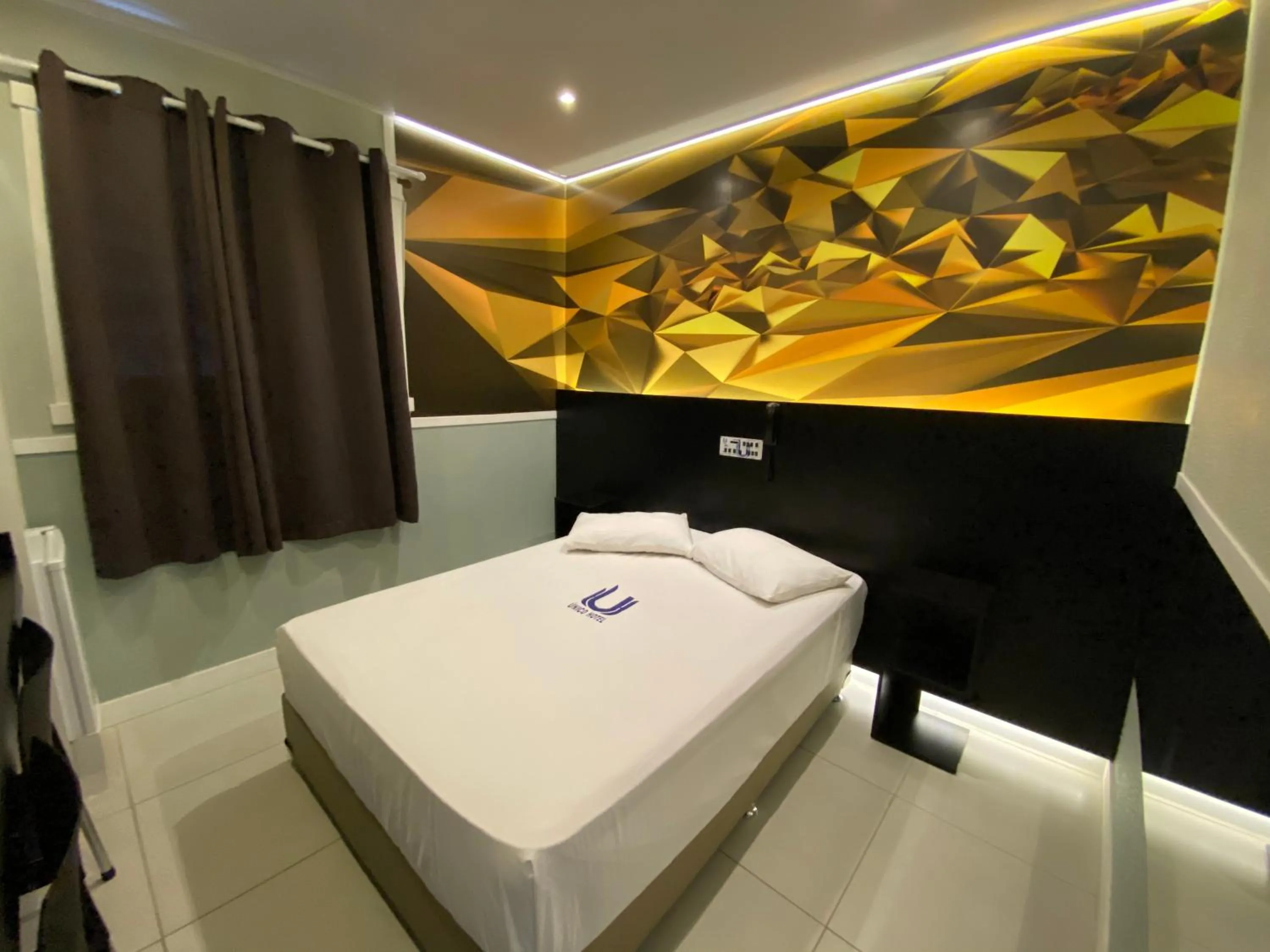 Bed in Único Motel Faria Lima