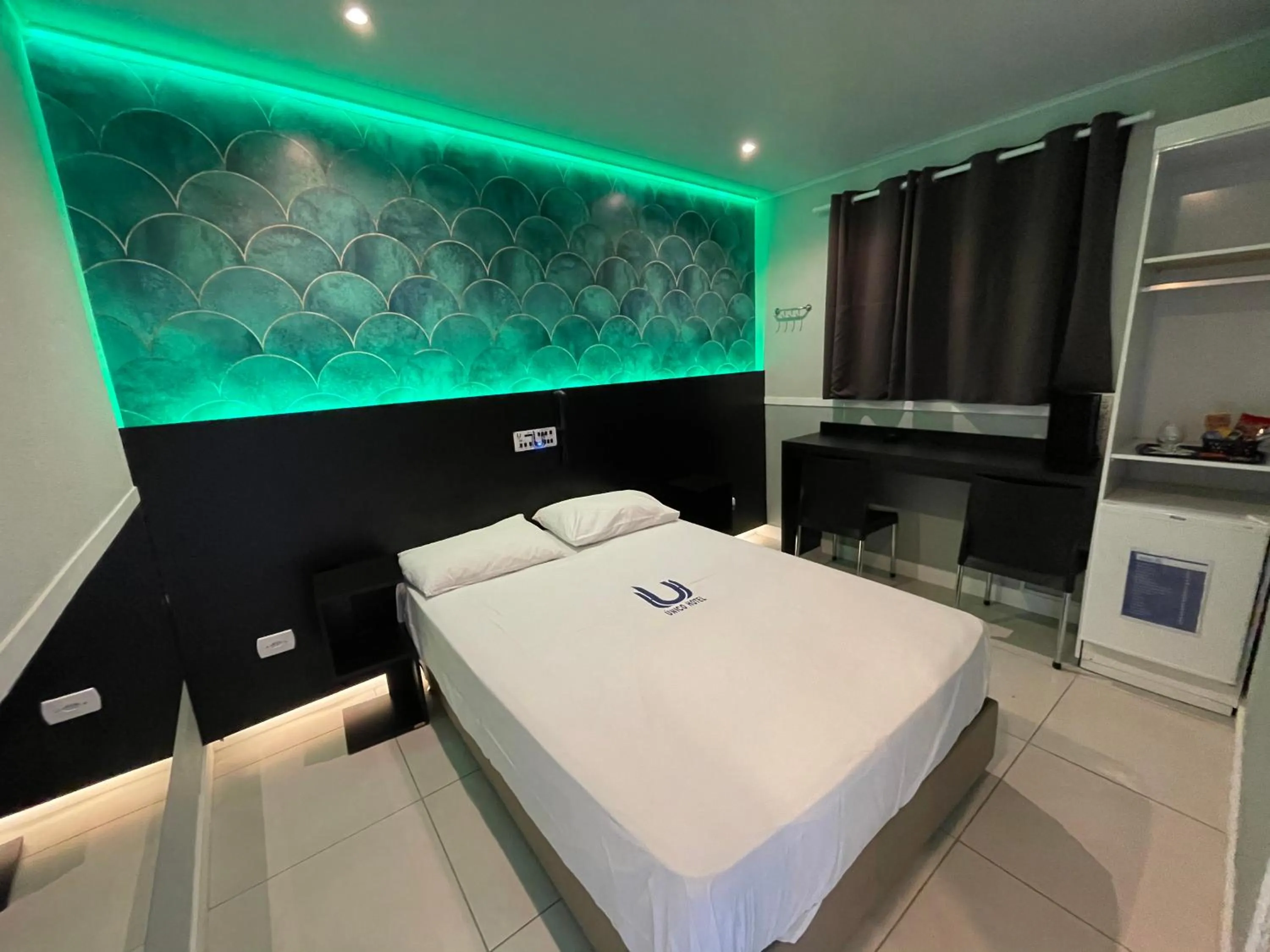 Bed in Único Motel Faria Lima