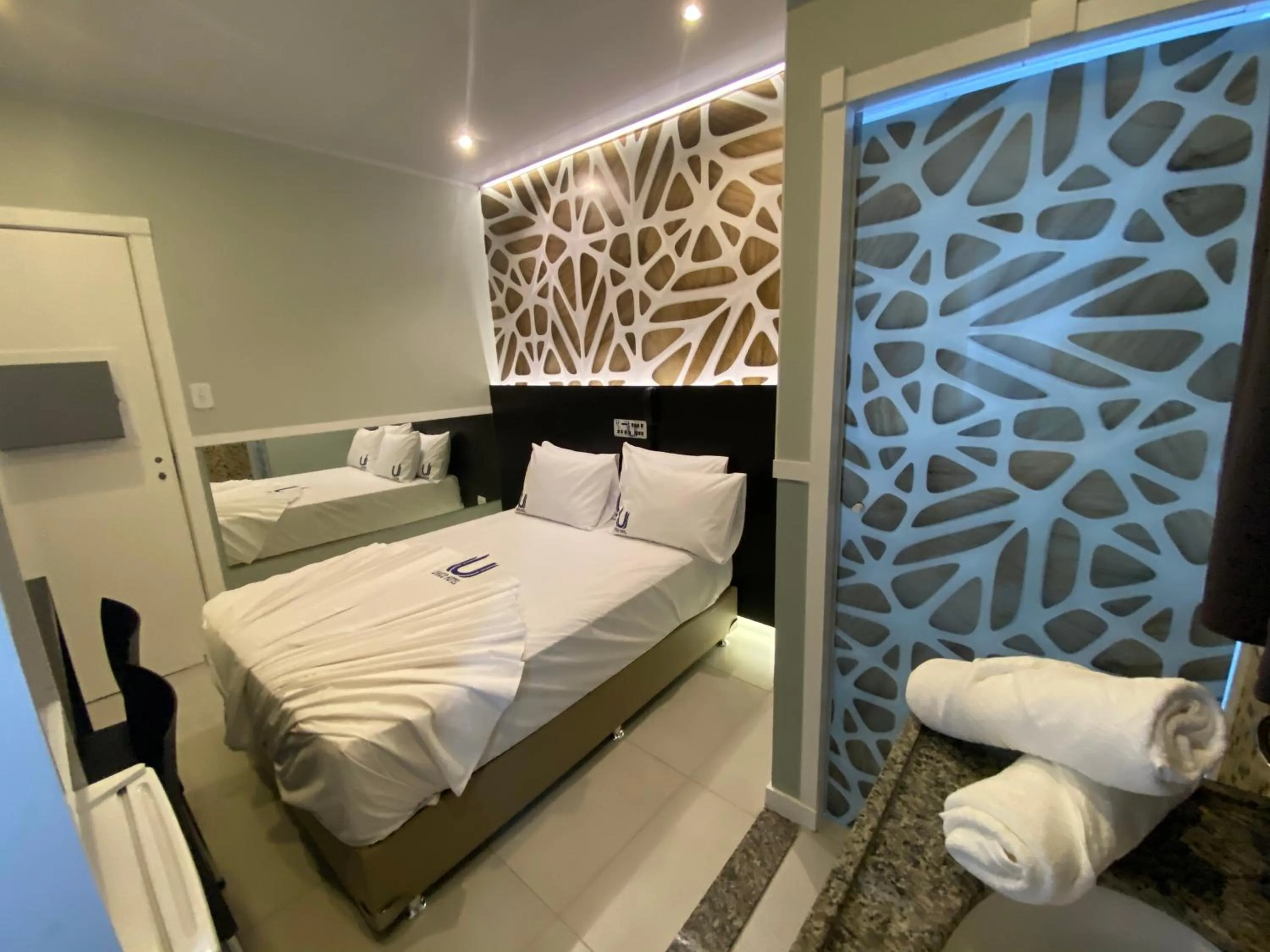 Bed in Único Motel Faria Lima