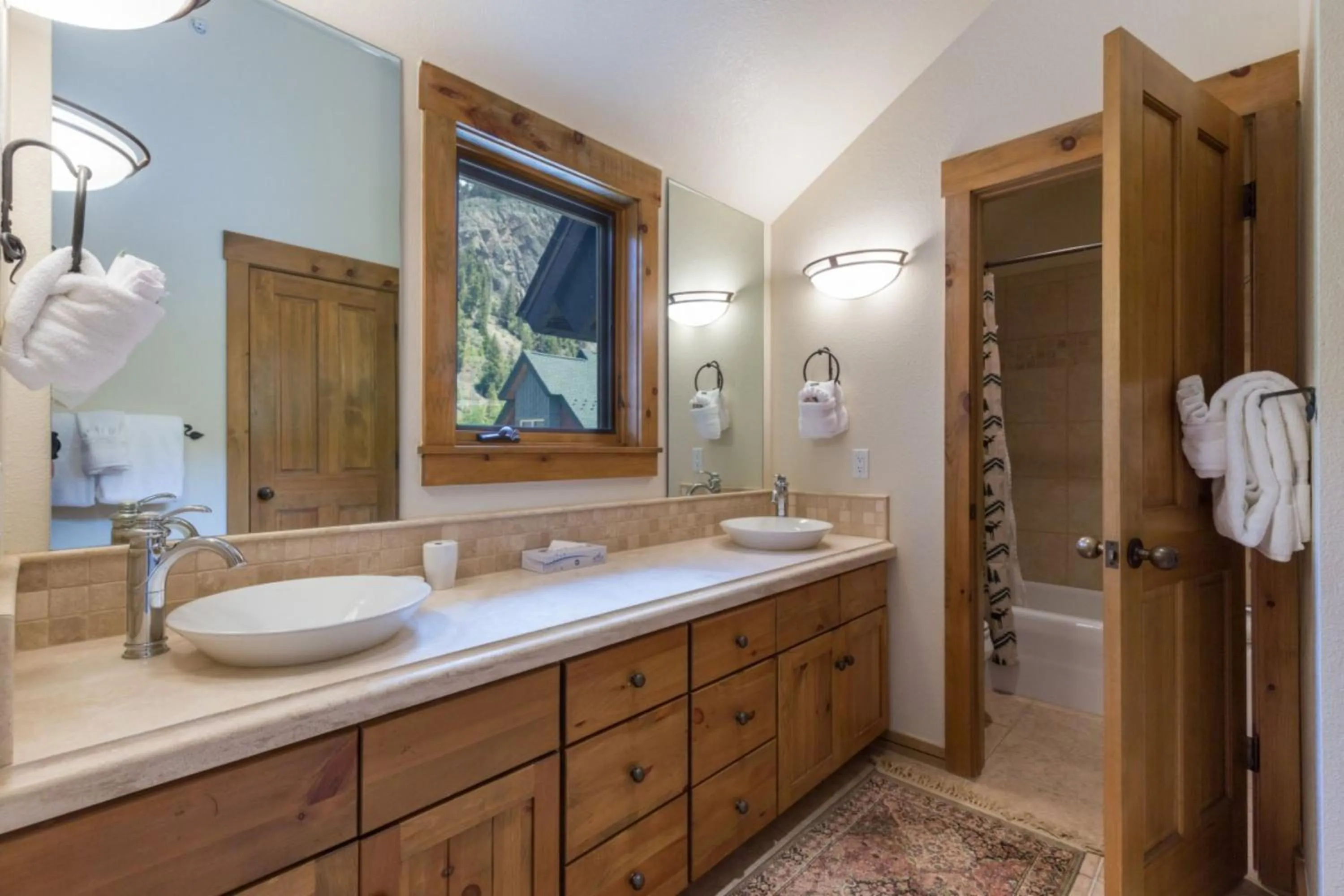 Bathroom in Ski Tip by Summit County Mountain Retreats