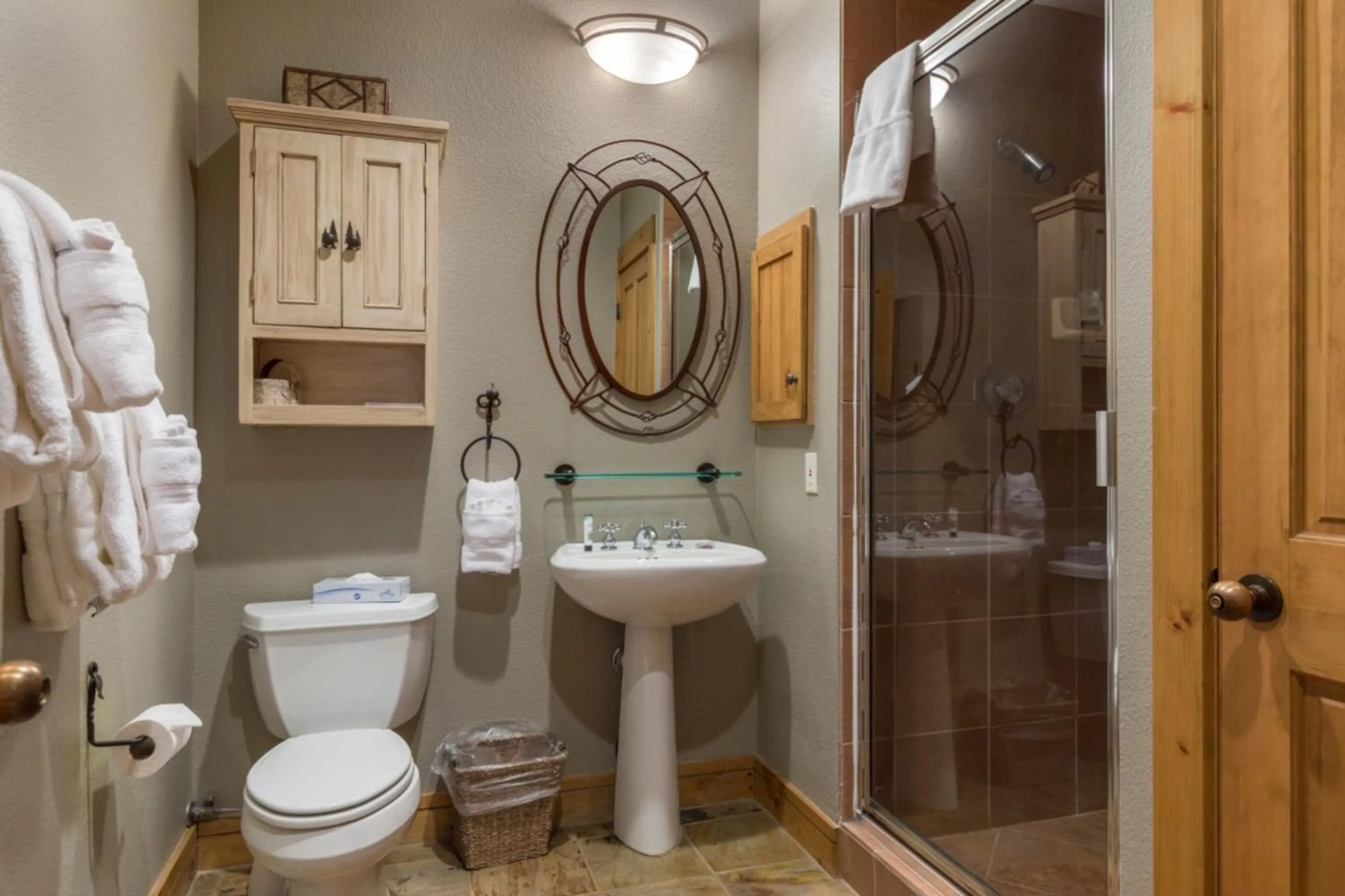 Bathroom in Ski Tip by Summit County Mountain Retreats