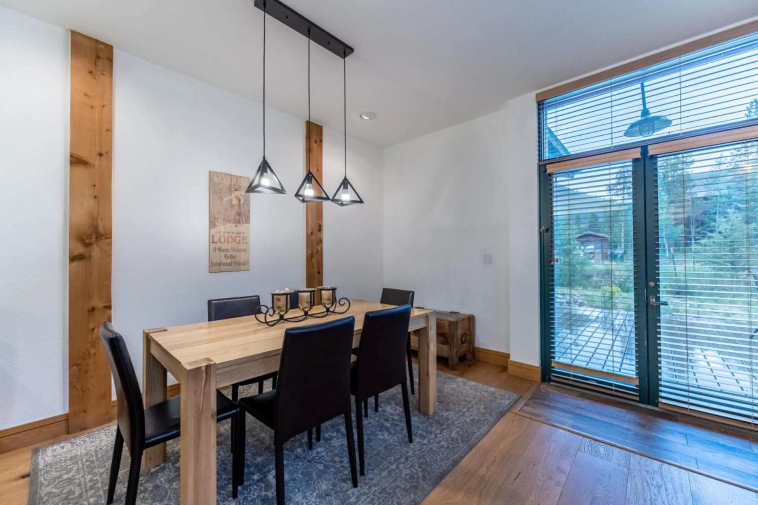 Dining area in Ski Tip by Summit County Mountain Retreats
