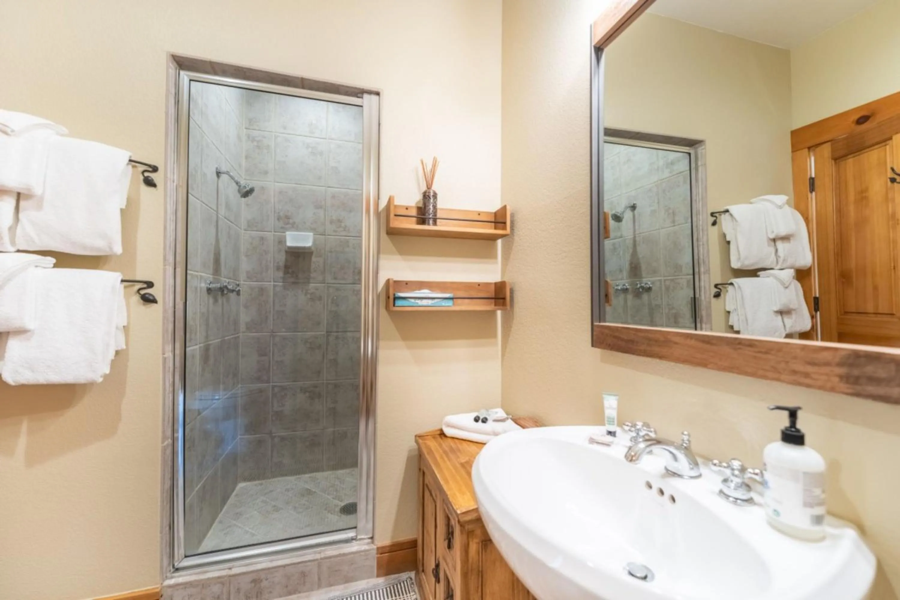 Bathroom in Ski Tip by Summit County Mountain Retreats
