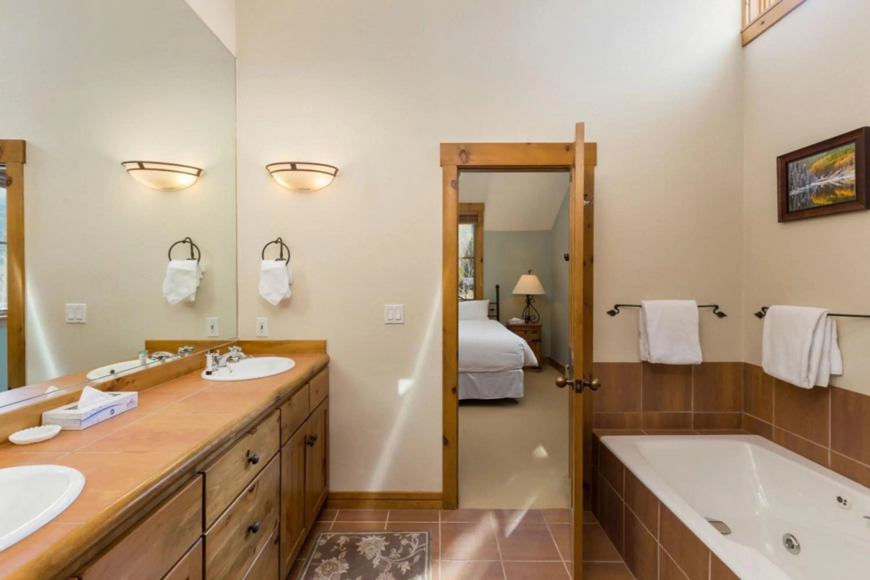 Bathroom in Ski Tip by Summit County Mountain Retreats
