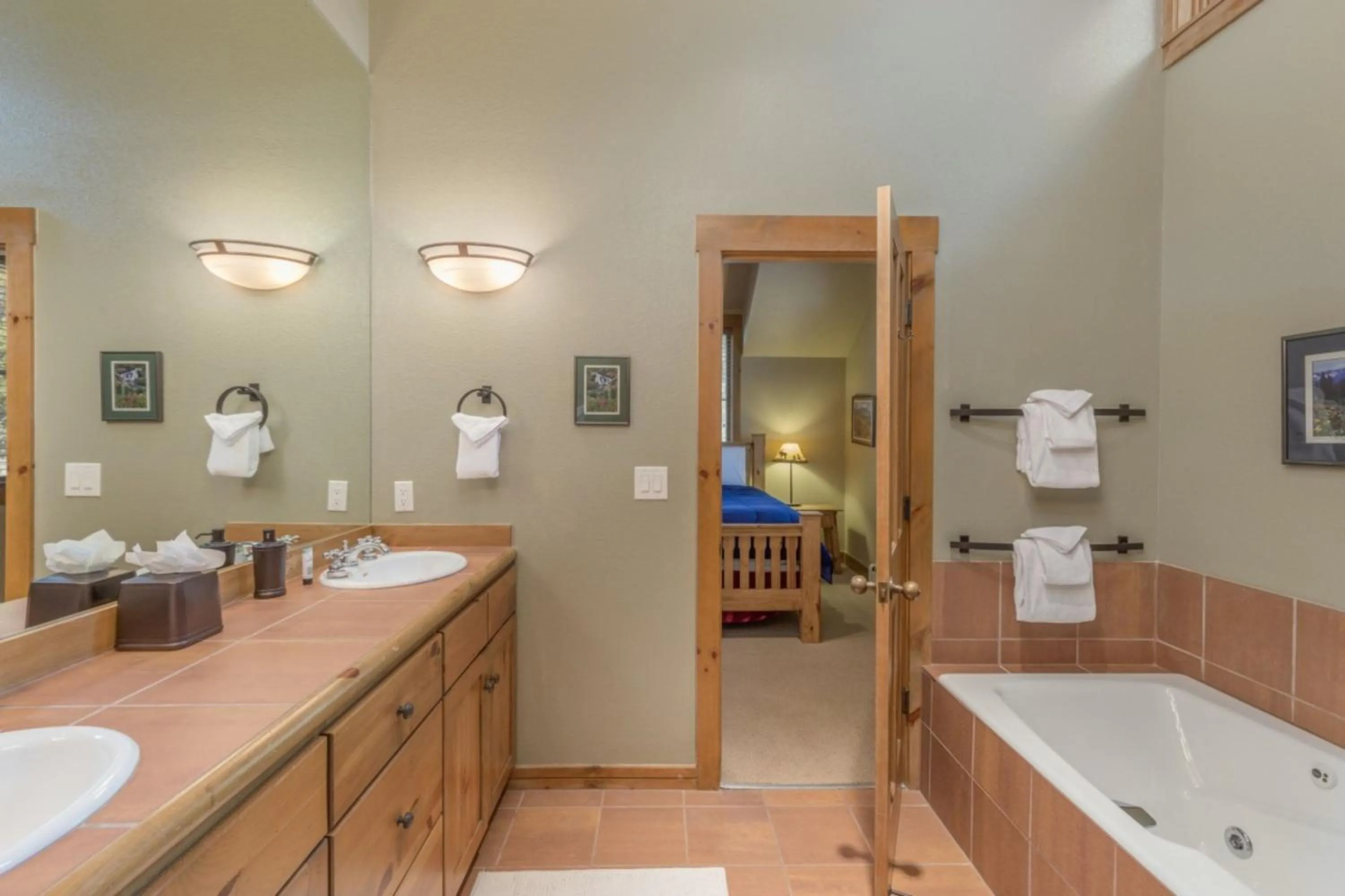 Bathroom in Ski Tip by Summit County Mountain Retreats