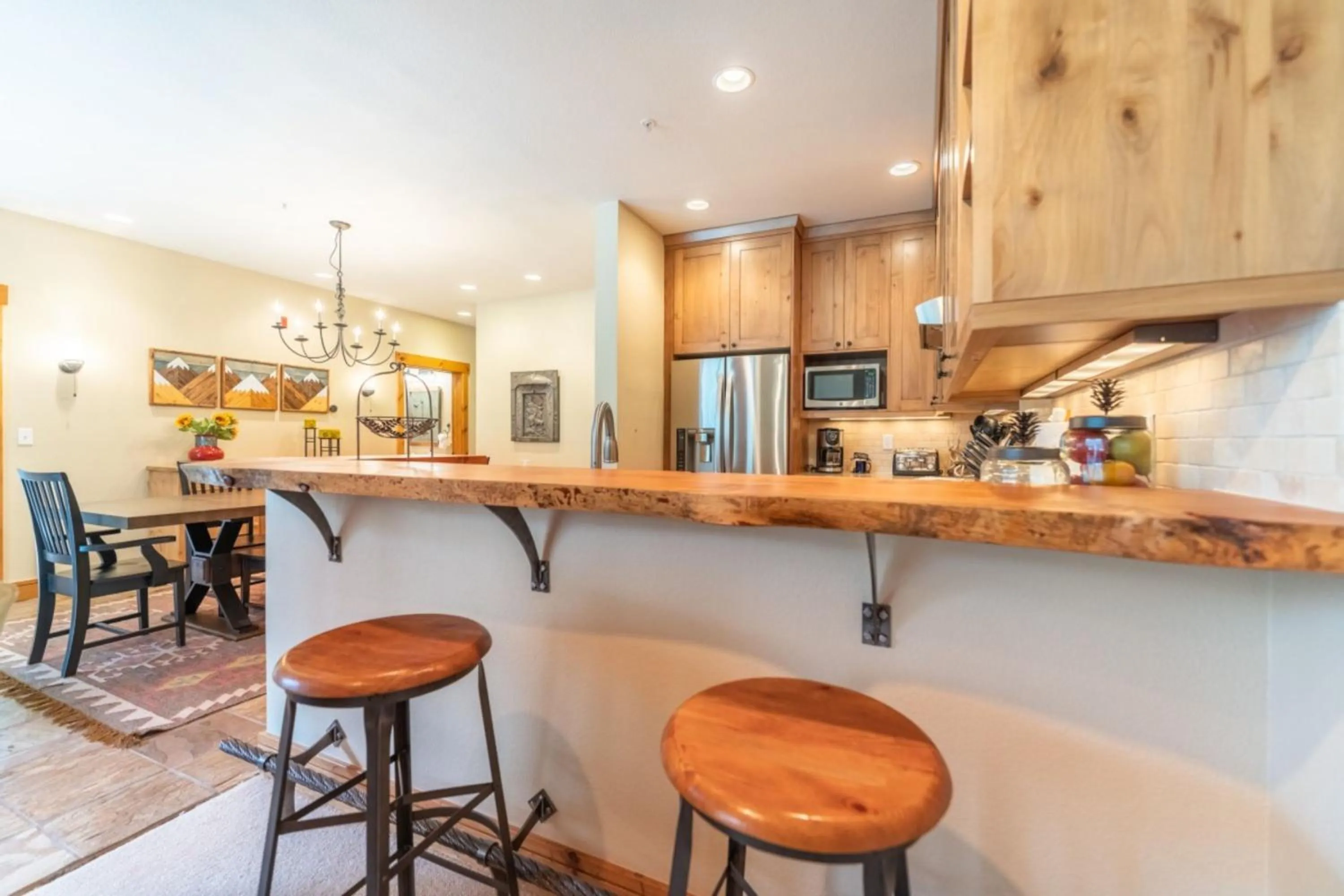 Kitchen or kitchenette in Ski Tip by Summit County Mountain Retreats