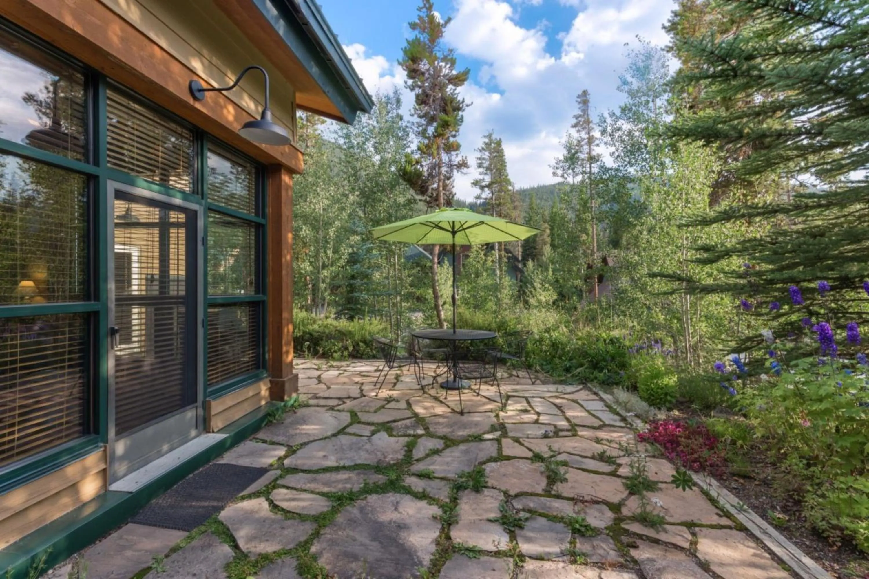 Patio in Ski Tip by Summit County Mountain Retreats