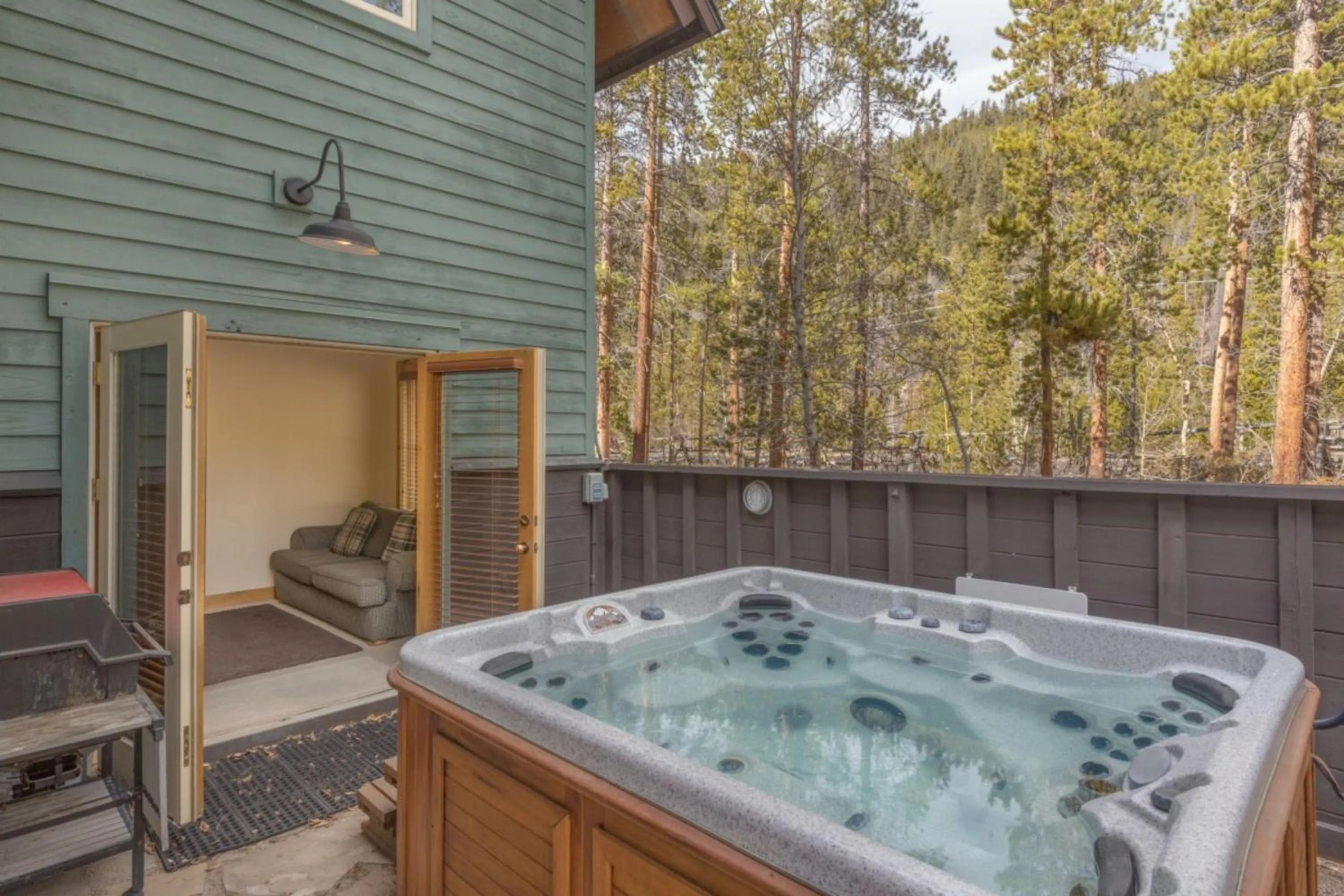 Hot Tub in Ski Tip by Summit County Mountain Retreats