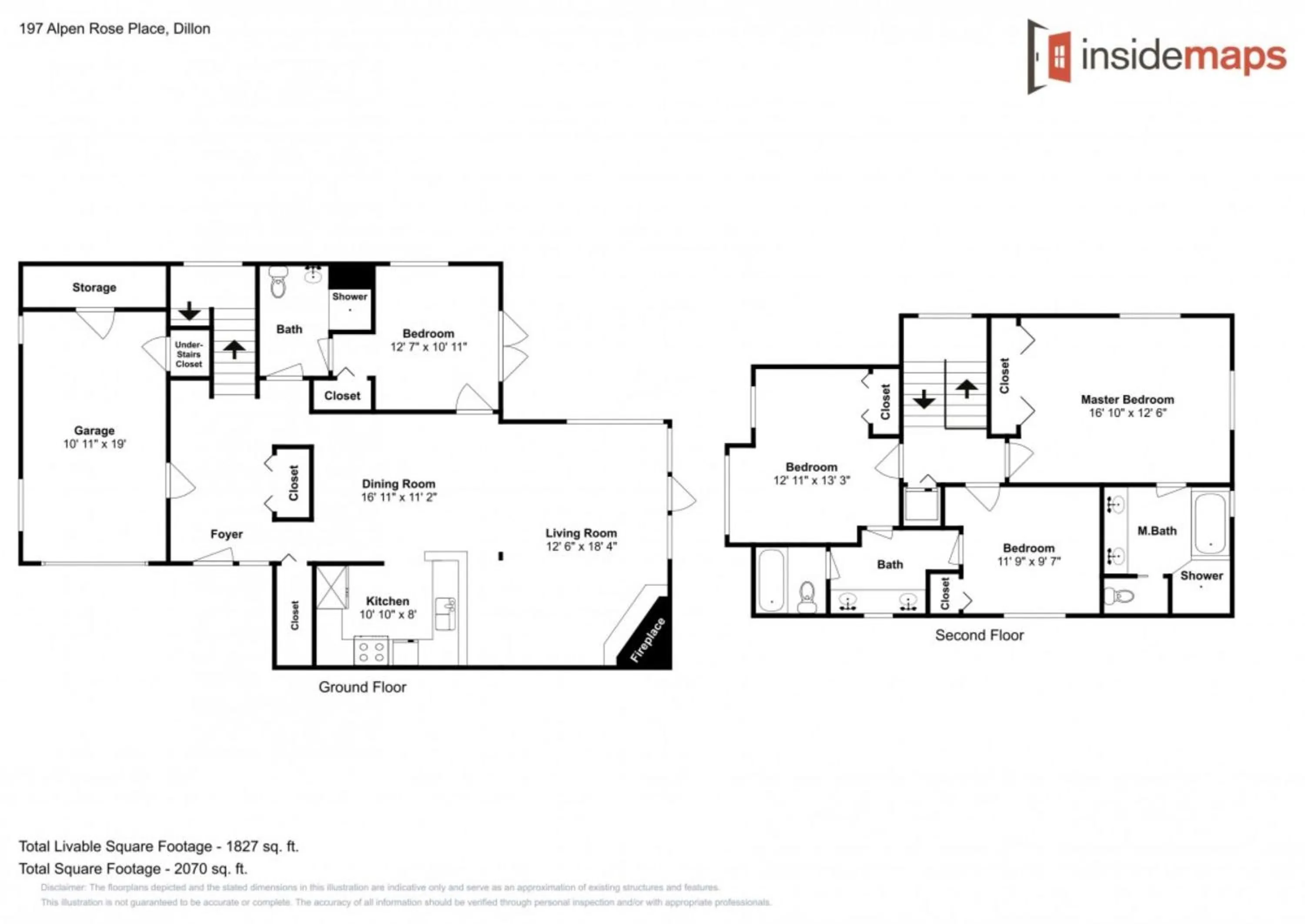 Floor plan in Ski Tip by Summit County Mountain Retreats