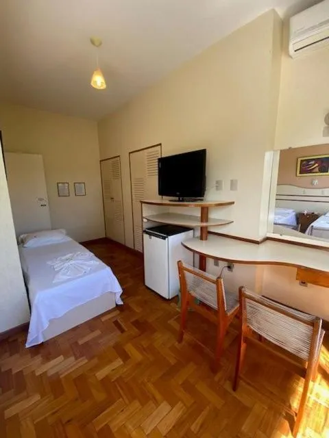 Photo of the whole room, Bed in Hotel Cataguases