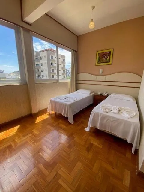 Photo of the whole room, Bed in Hotel Cataguases