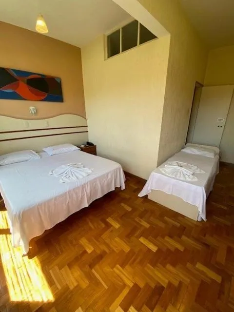 Photo of the whole room, Bed in Hotel Cataguases
