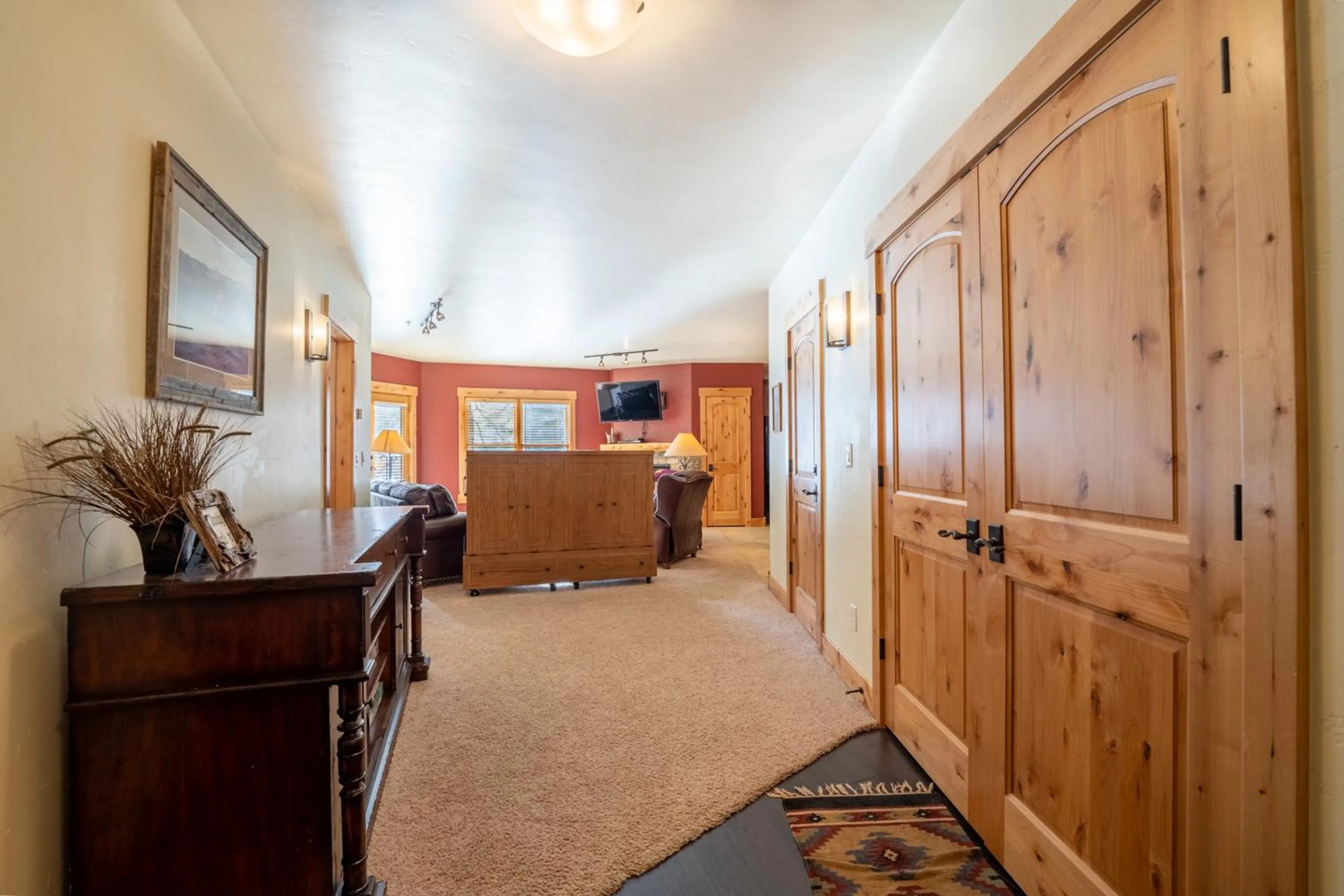TV and multimedia in Tenderfoot Lodge by Summit County Mountain Retreats