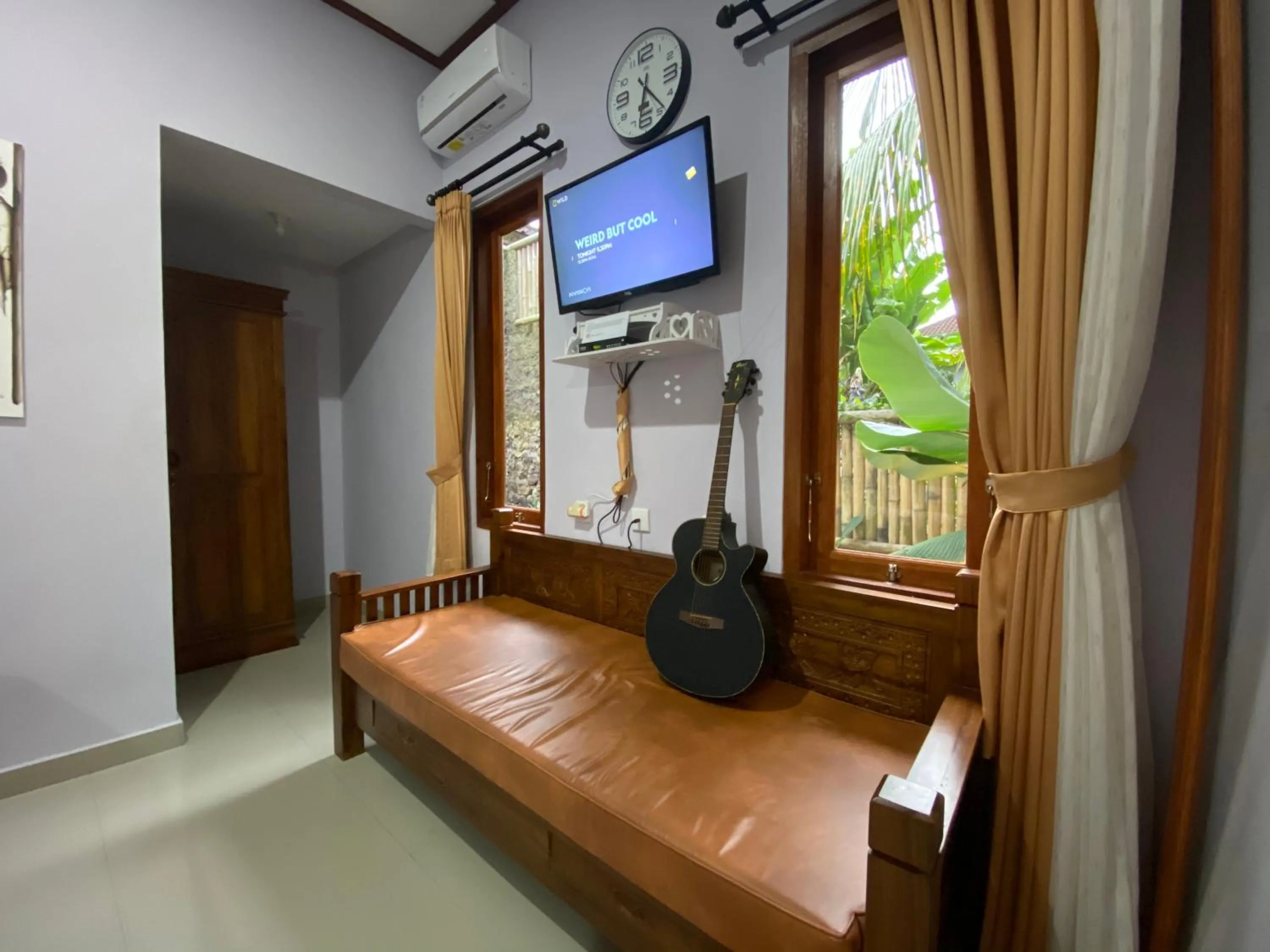 Bed in Villa Melanting