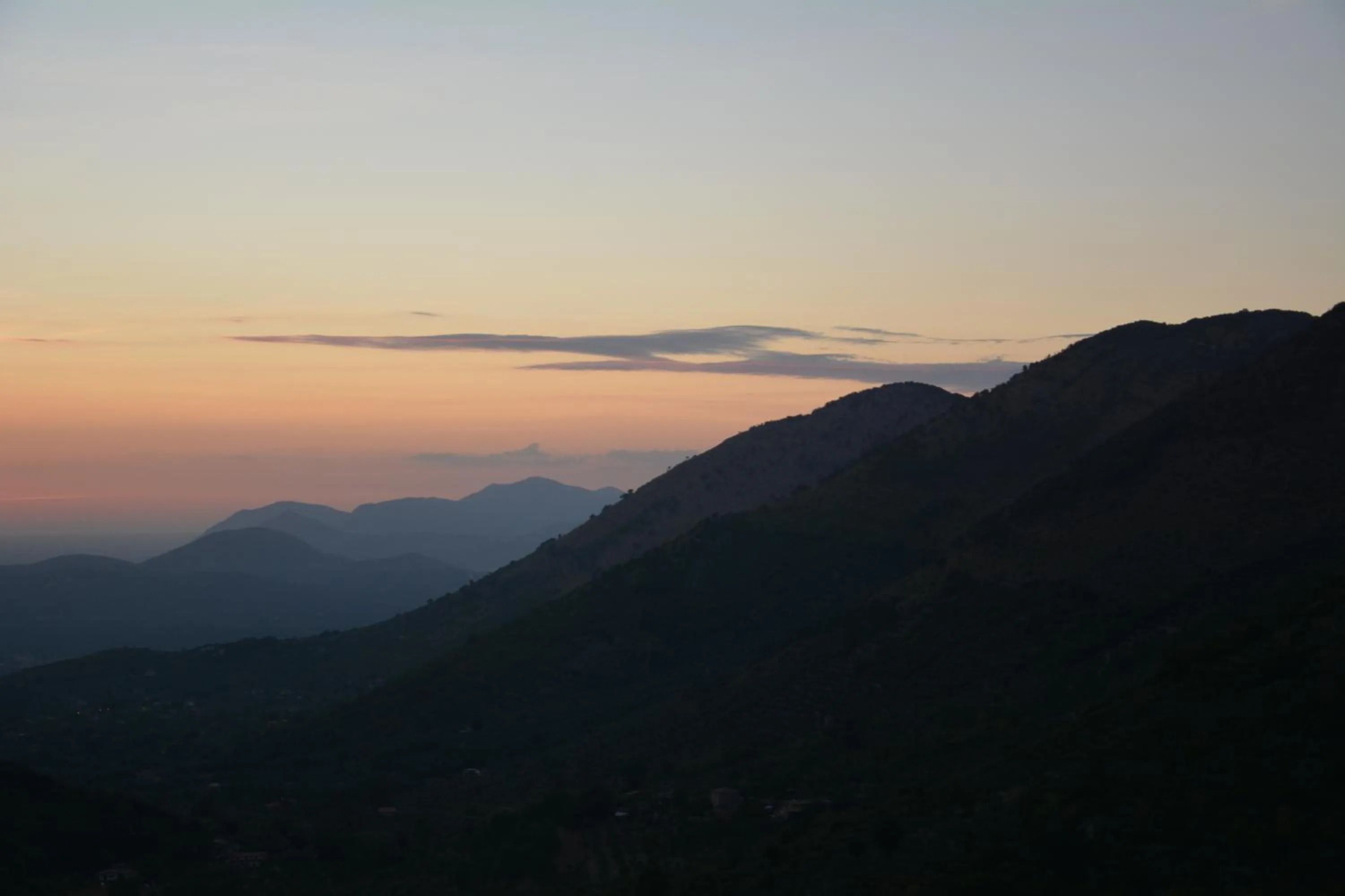 Mountain view in B&B Le Fate