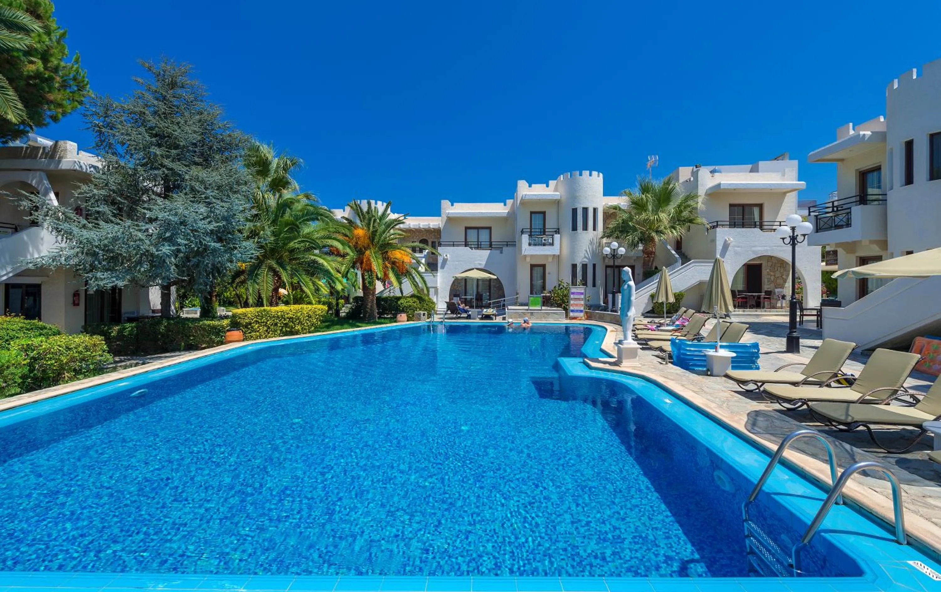 Property building in Castle Suites Hotel