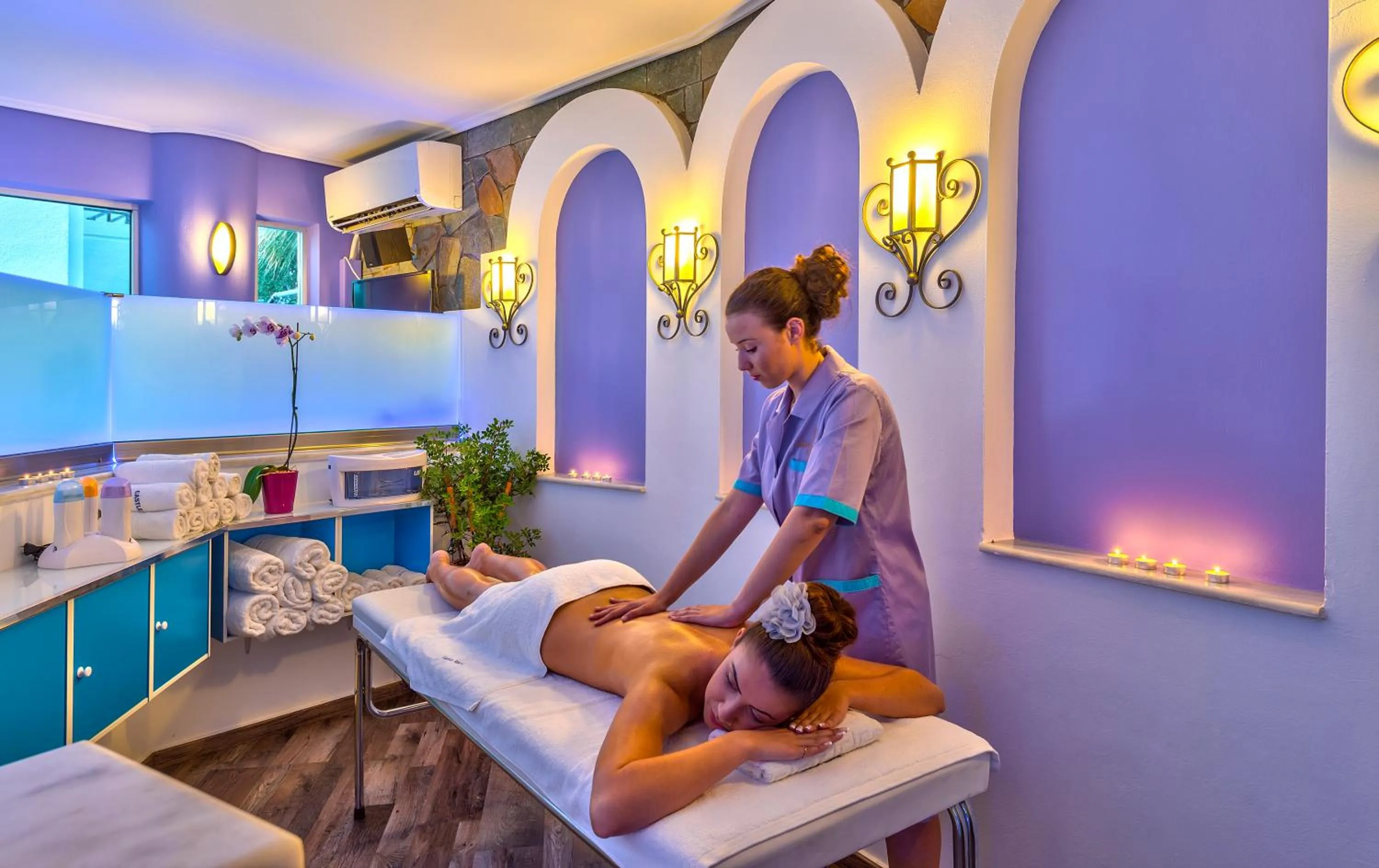 Spa and wellness centre/facilities in Castle Suites Hotel