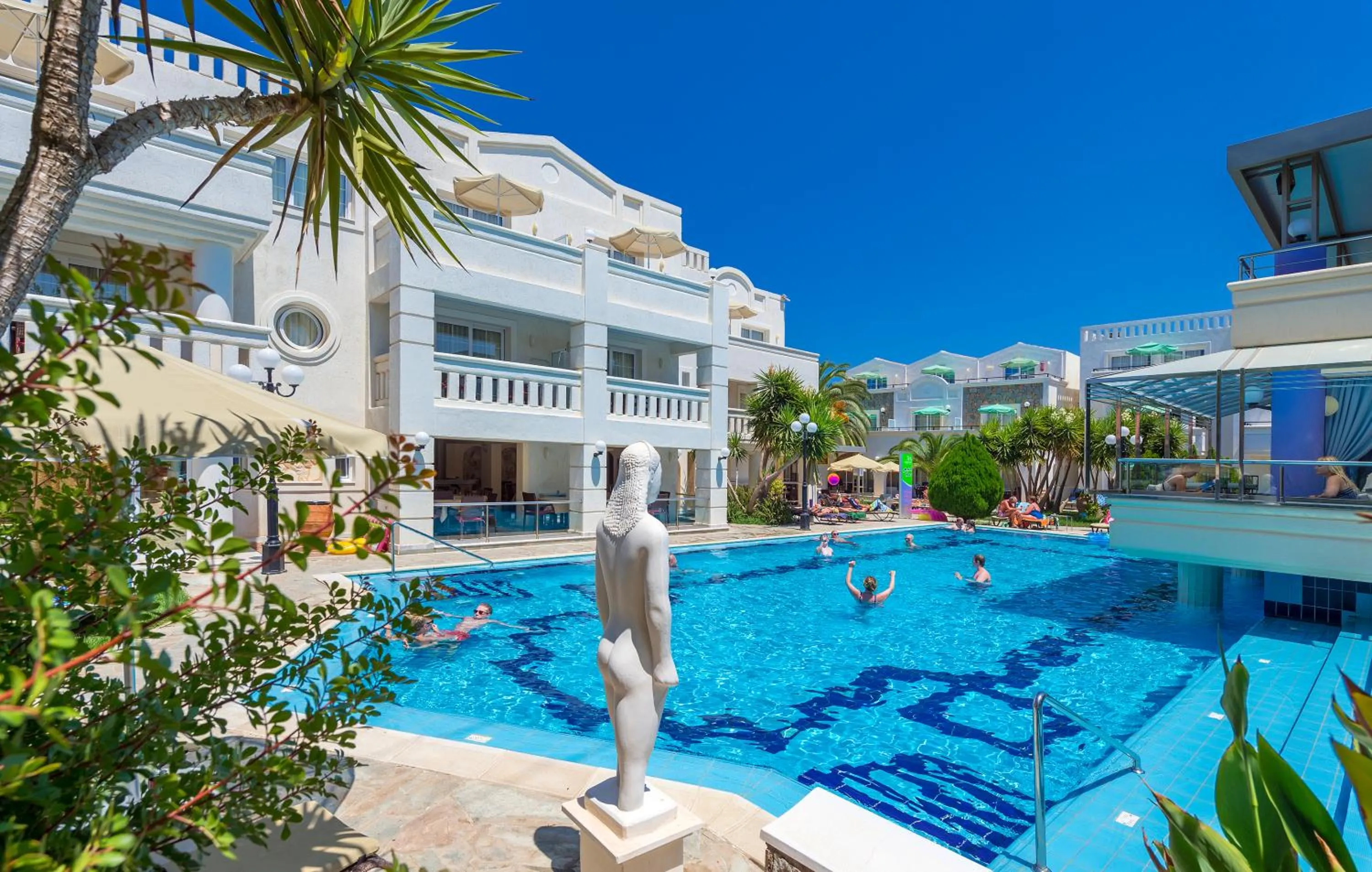 Property building in Castle Suites Hotel