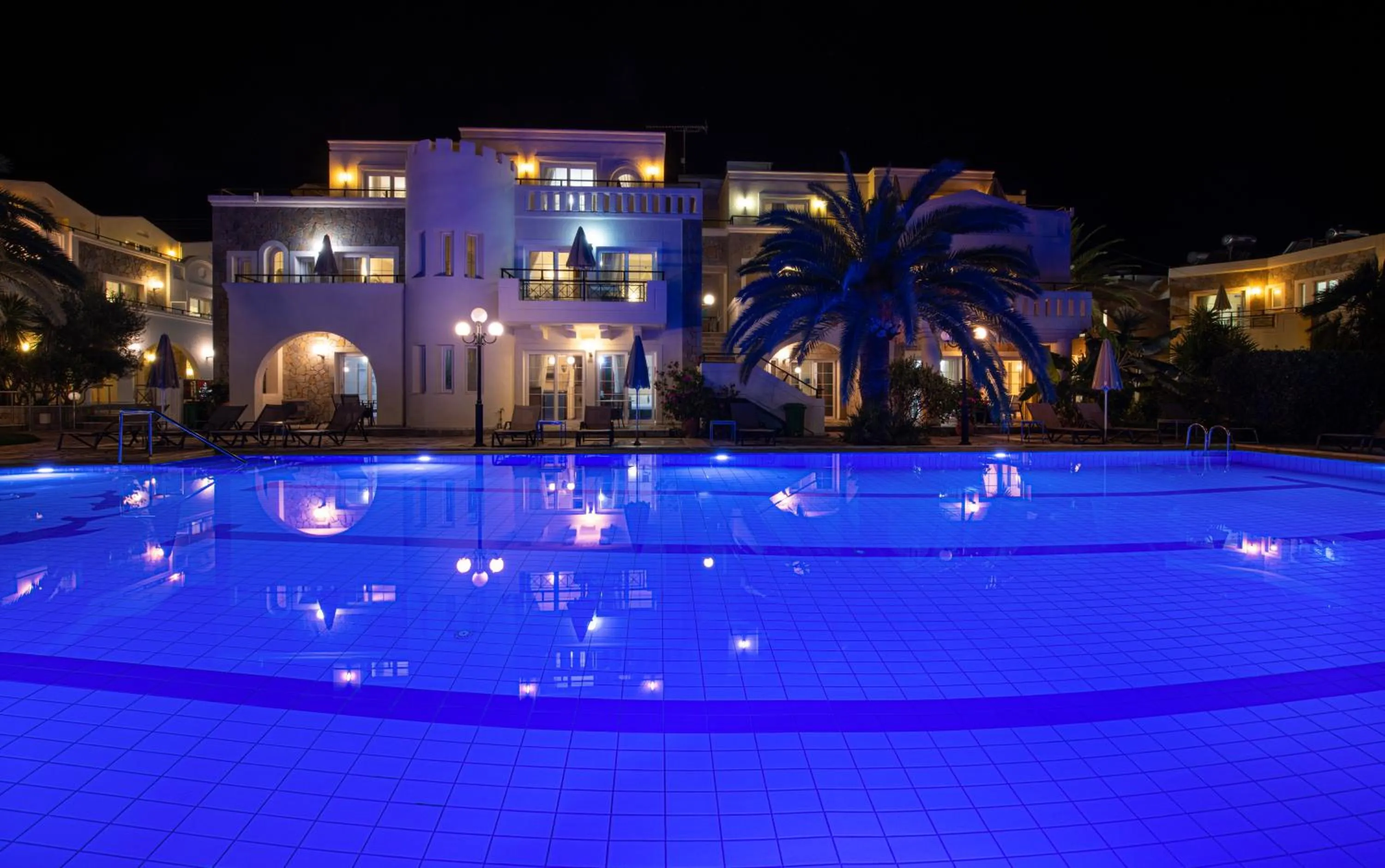 Property building in Castle Suites Hotel