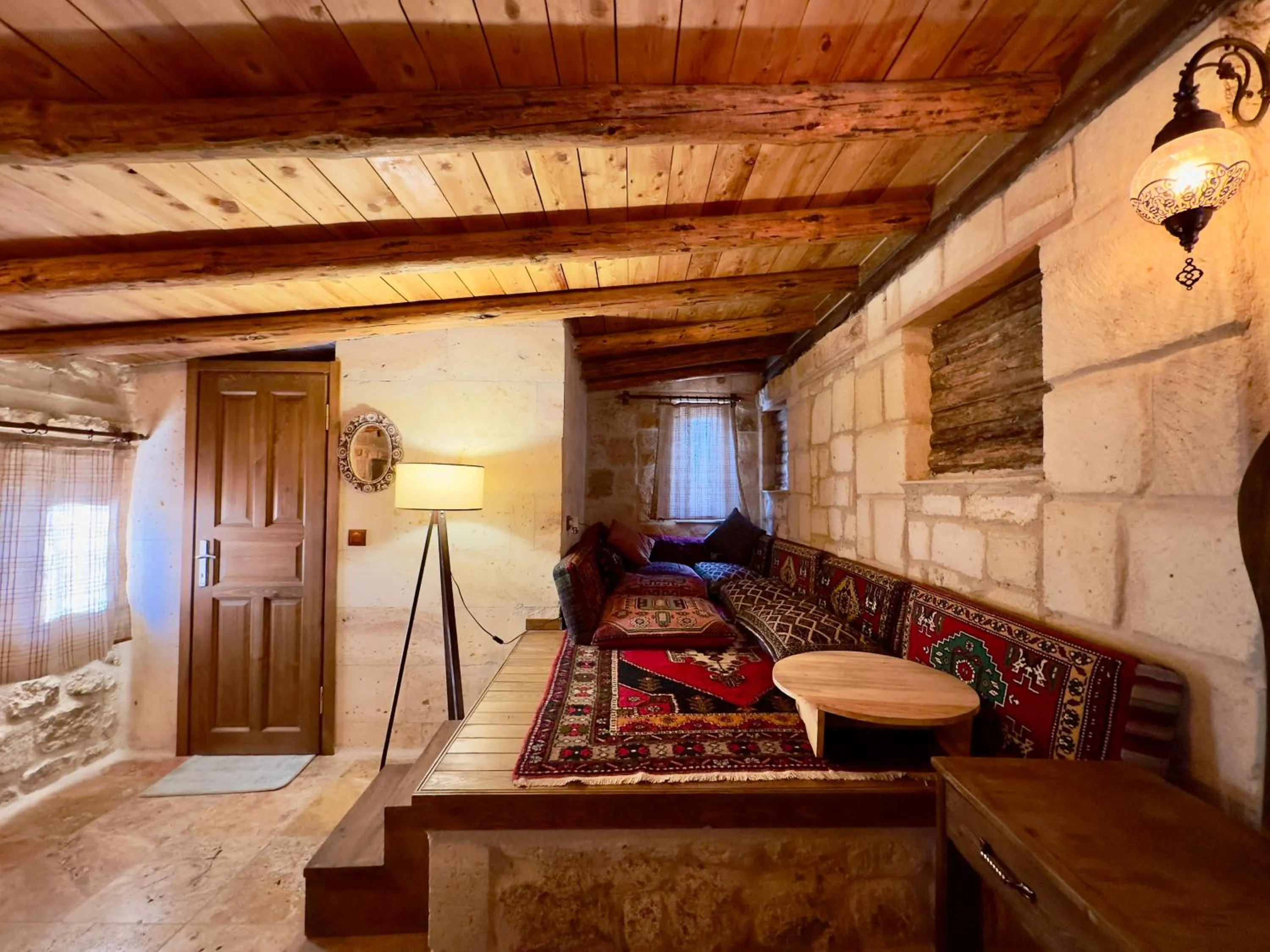 Seating area in Cappadocia Balloon House