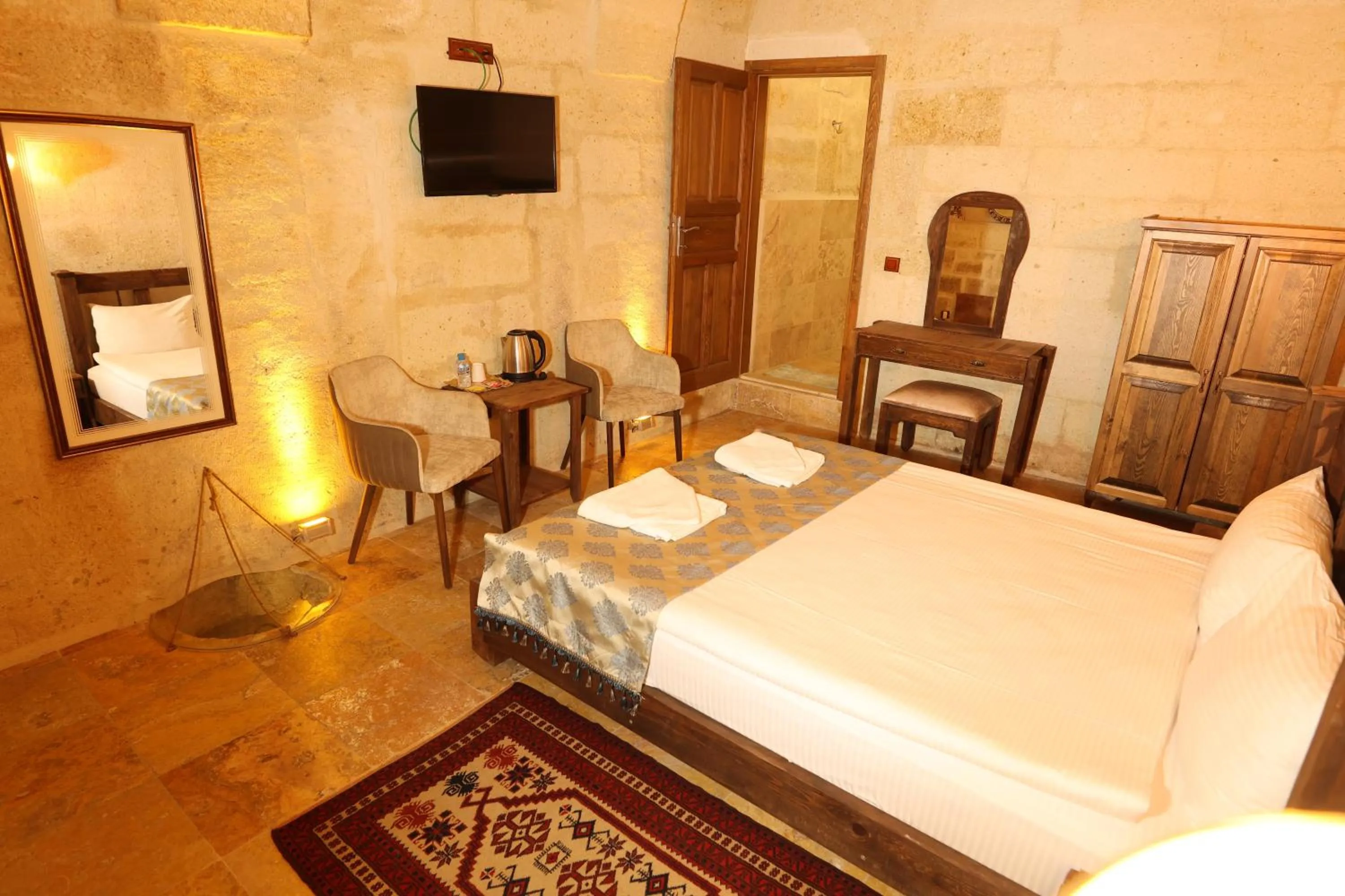 Bed in Cappadocia Balloon House