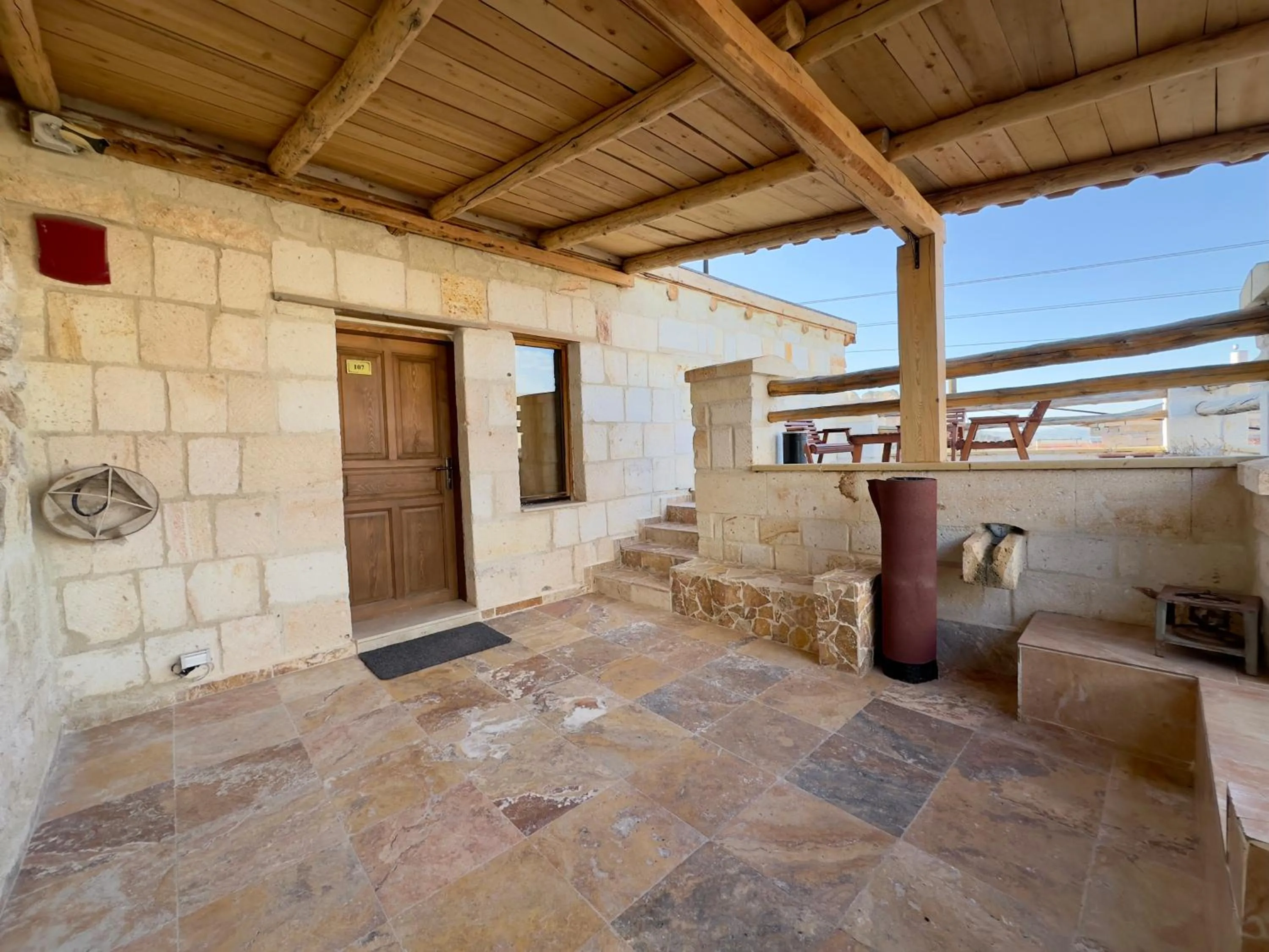 Facade/entrance in Cappadocia Balloon House