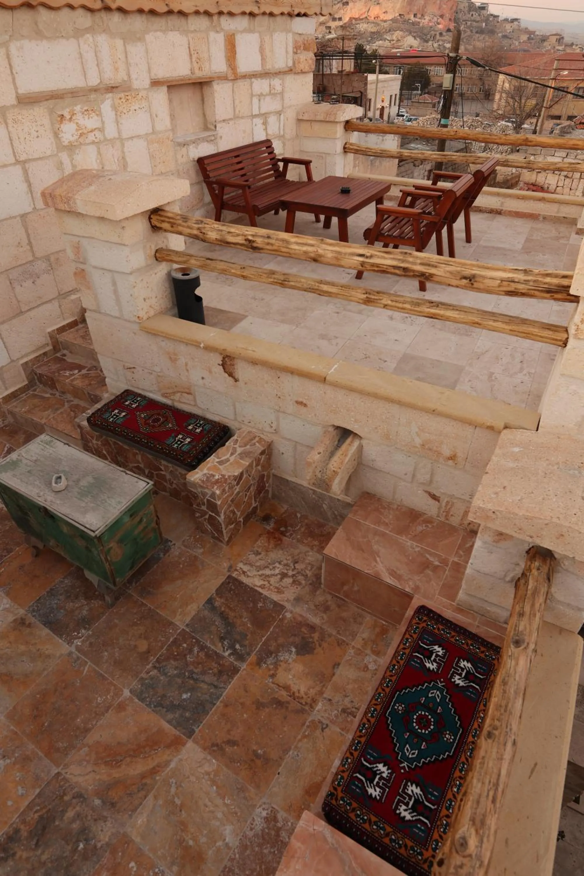 Patio in Cappadocia Balloon House