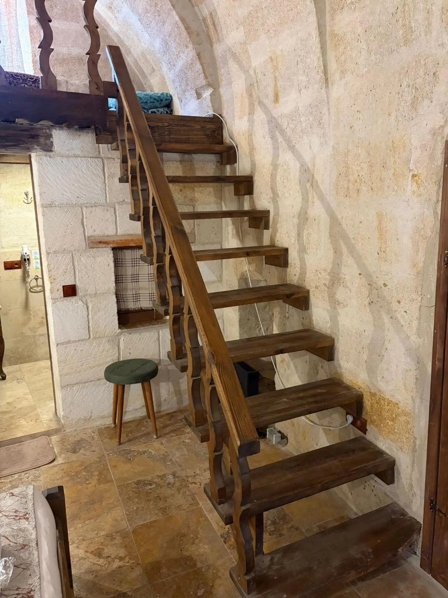 Family in Cappadocia Balloon House