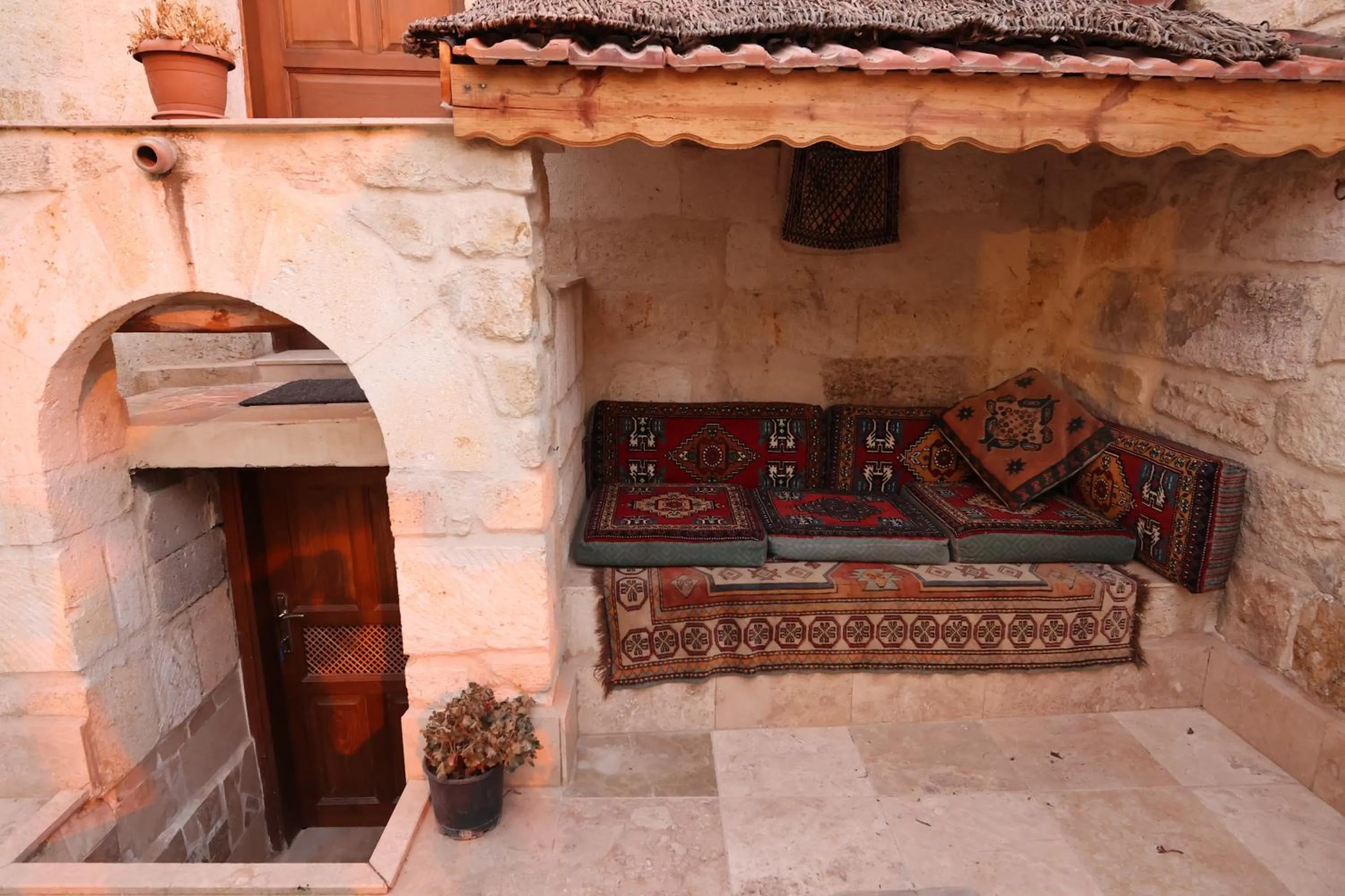 Seating area in Cappadocia Balloon House