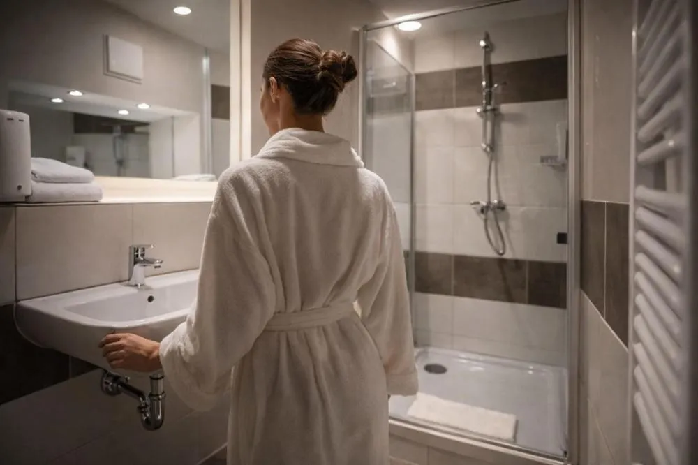 Bathroom in Ata Hotel - Self Check-in