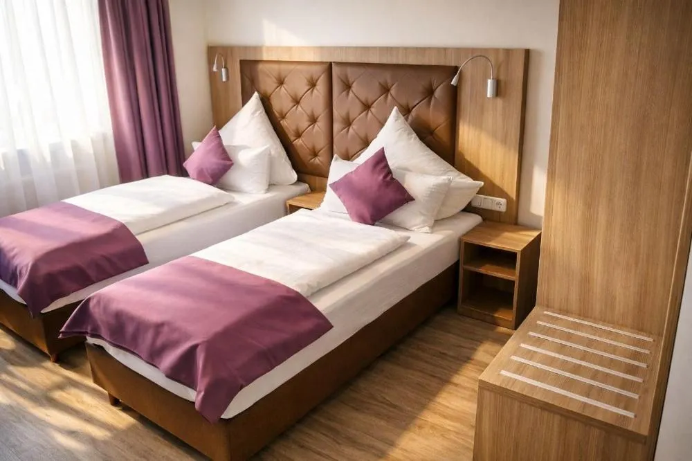 Photo of the whole room, Bed in Ata Hotel - Self Check-in