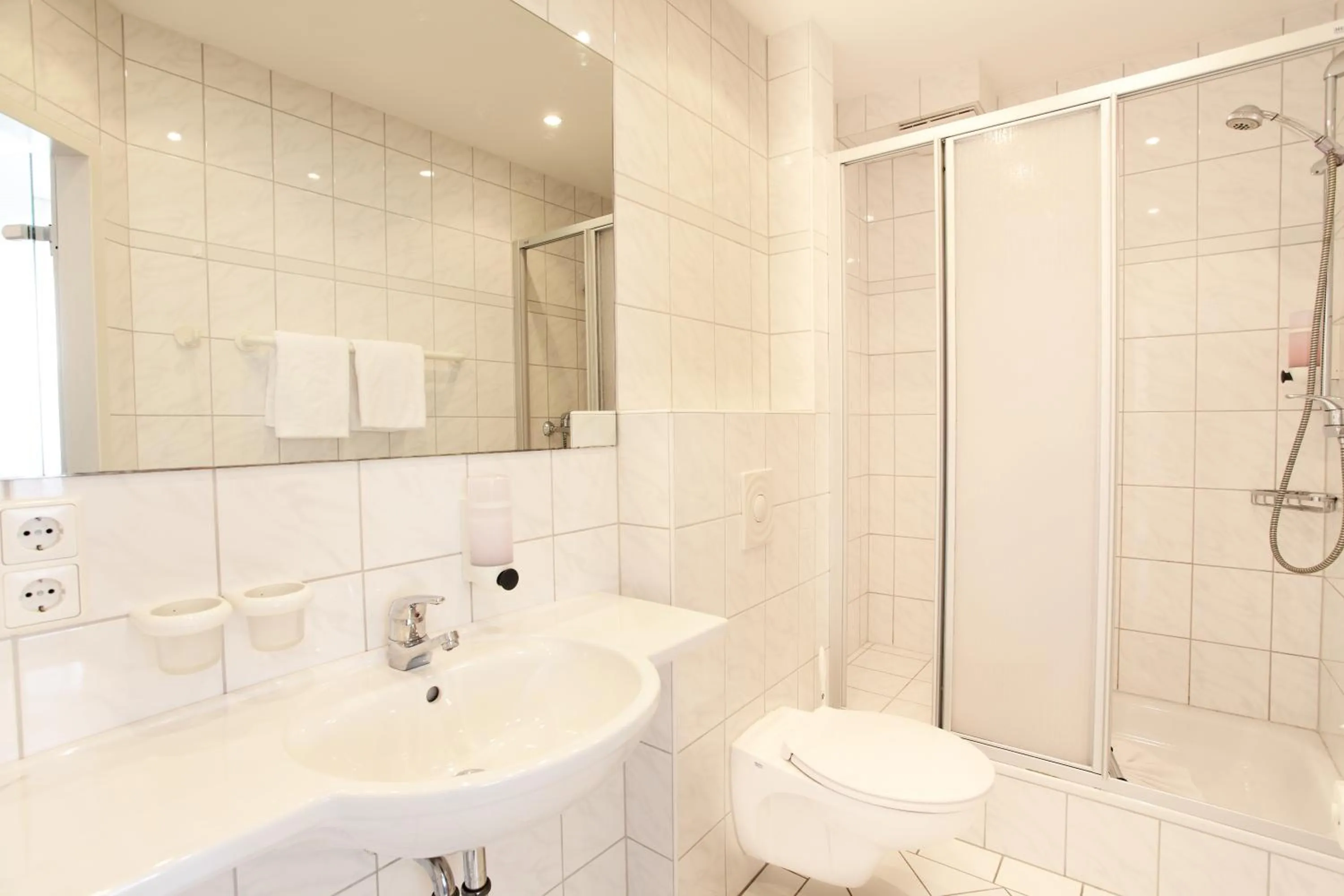 Bathroom in Hotel Wulff