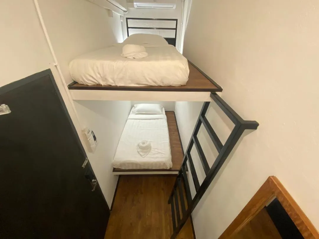 Bed in Kuching Hotel